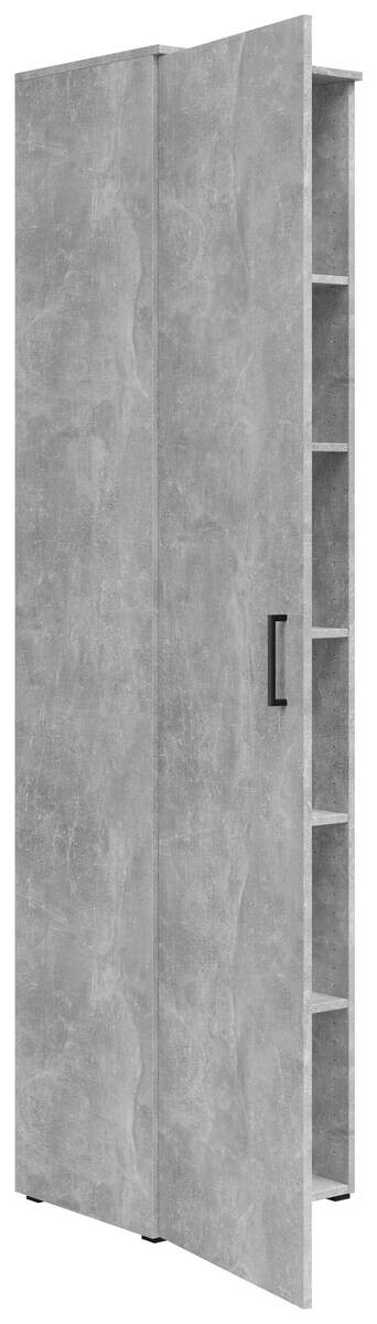 Schrank Multi-Stauraum Typ 20 Beton Optik B/H/T: ca. 45x195x40 cm