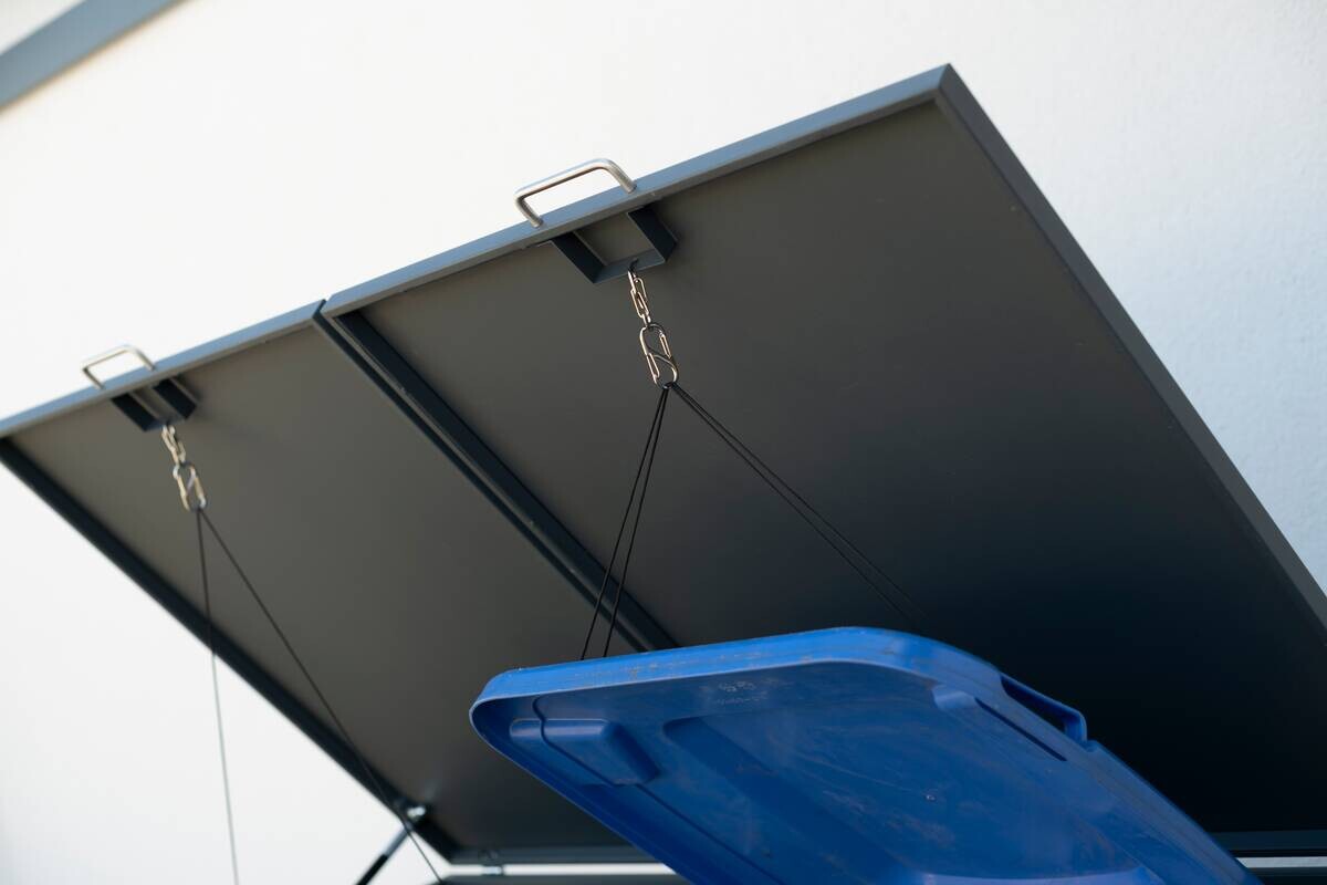 Westmann Mülltonnenbox2-fach Kubus