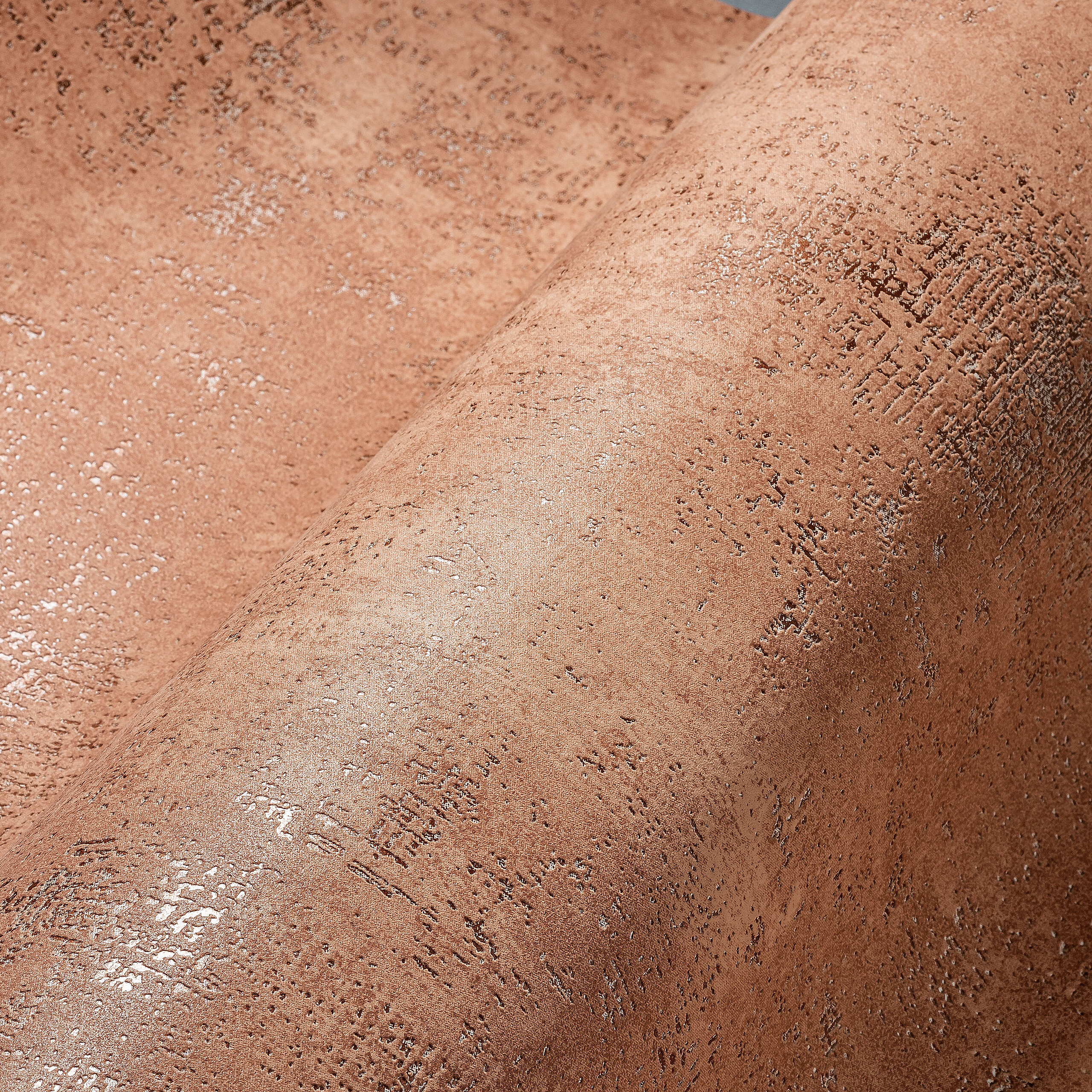 A.S.Creation Vliestapete orange braun B/H/D: ca. 53x1005x9,2 cm