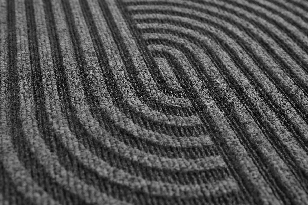 Andiamo Fußmatte Yukon dunkelgrau B/L: ca. 40x60 cm