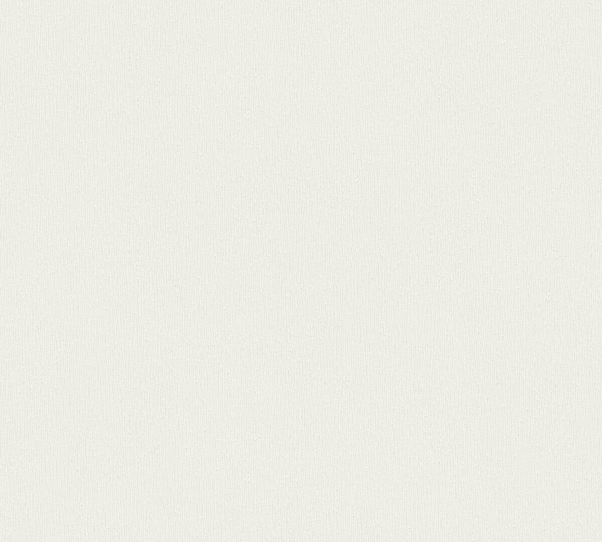 A.S.Creation Vliestapete Trendwall 2 Uni weiß B/L: ca. 53x1005 cm