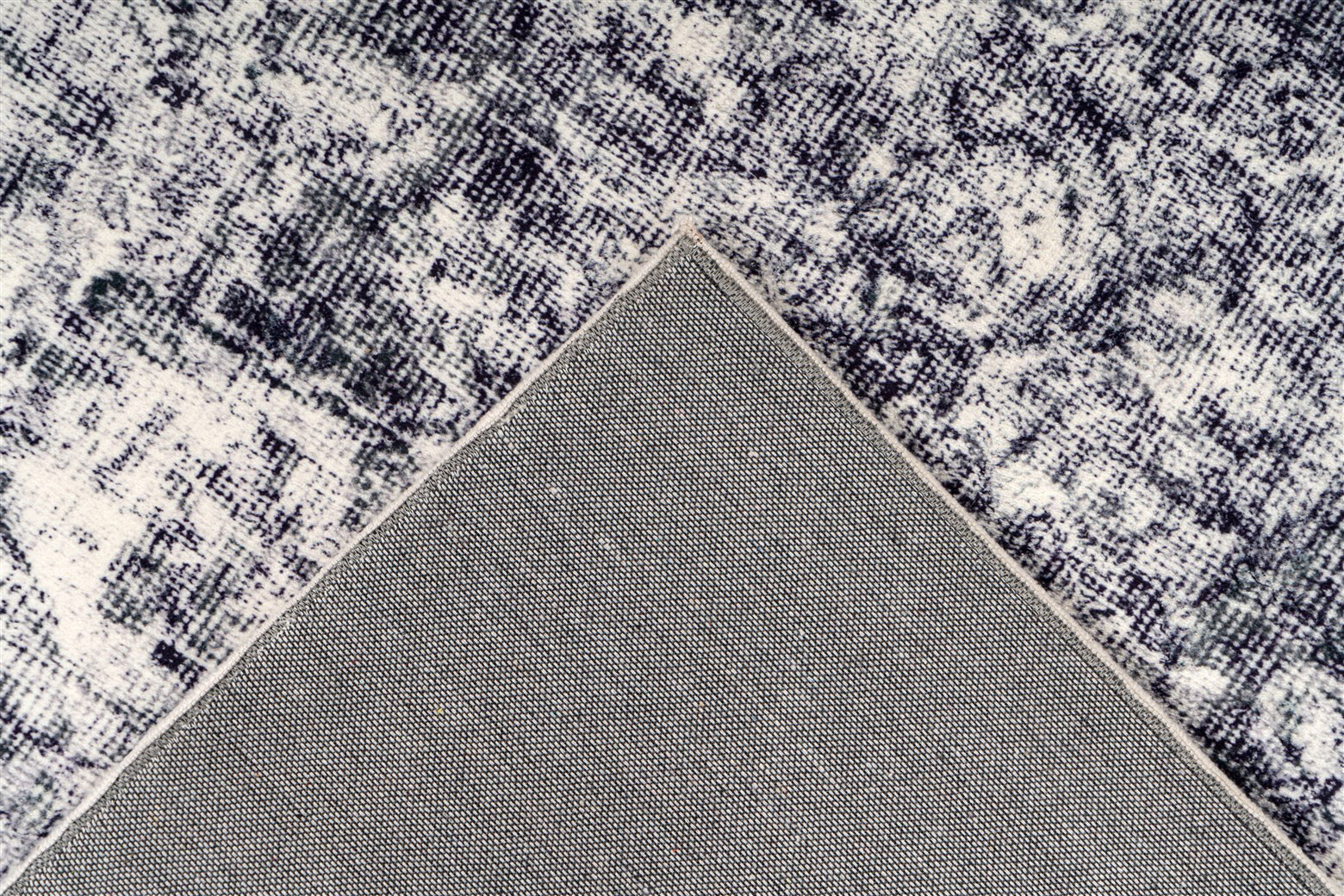 Padiro Kurzflorteppich Piemont 825 grau B/H/L: ca. 120x1,1x170 cm