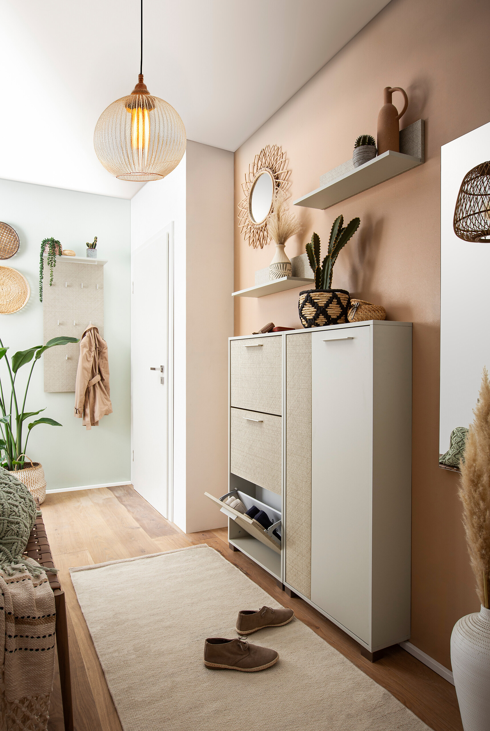 Paneel Edno creme B/H/T: ca. 50x110,6x21 cm