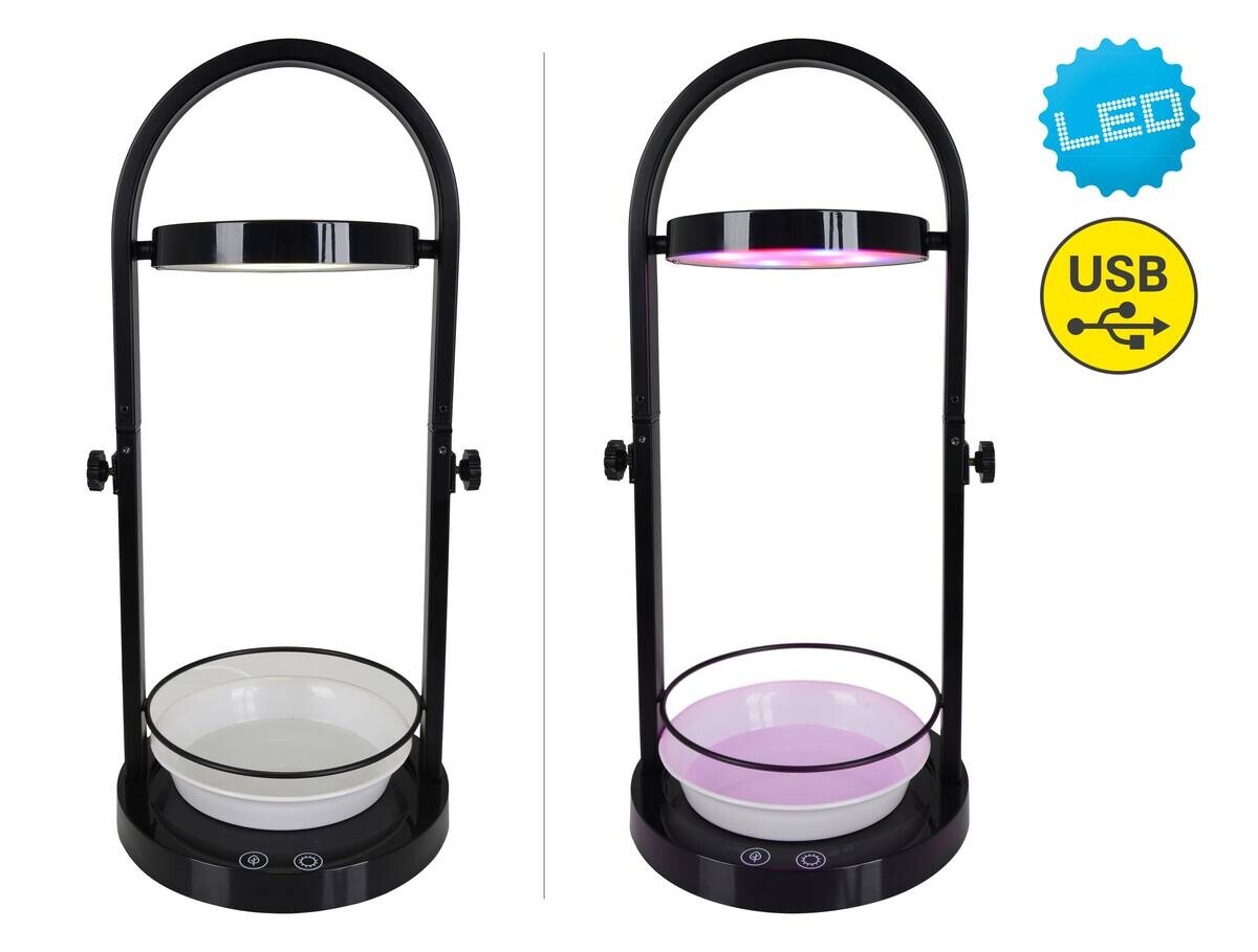 Näve Leuchten Tischleuchte 3176222 schwarz weiß Metall Kunststoff H/D: ca. 53,5x18,2 cm null 20 Brennstellen