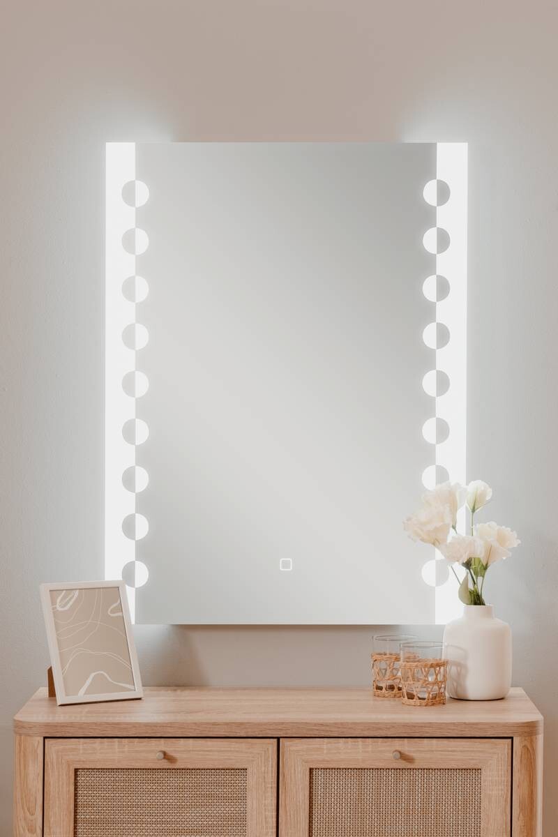 Lichtspiegel Boston B/H/T: ca. 60x80x3 cm