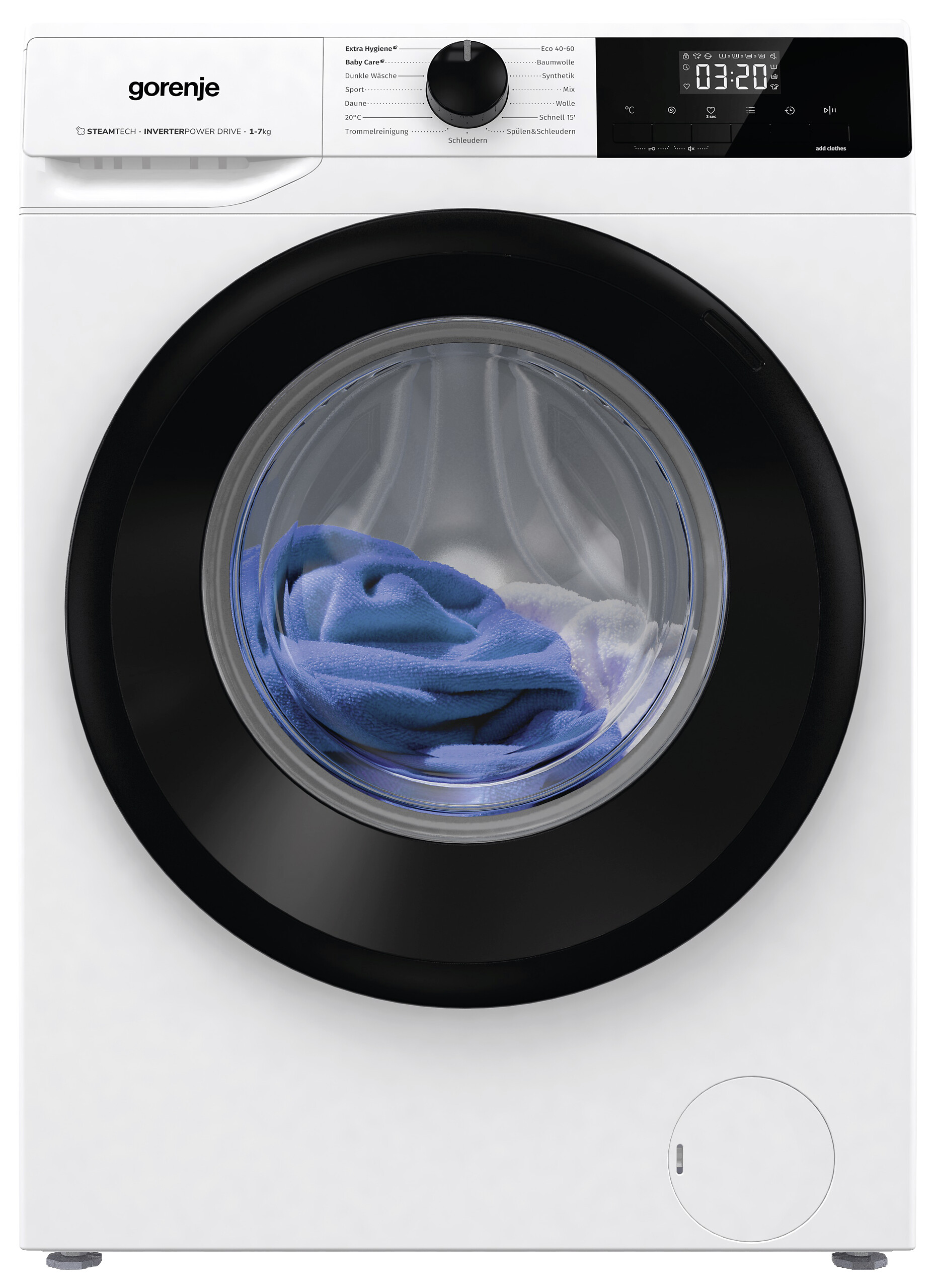 Gorenje Waschmaschine WNHEI74SAPS/DE weiß B/H/T: ca. 60x85x47 cm ca. 7 kg