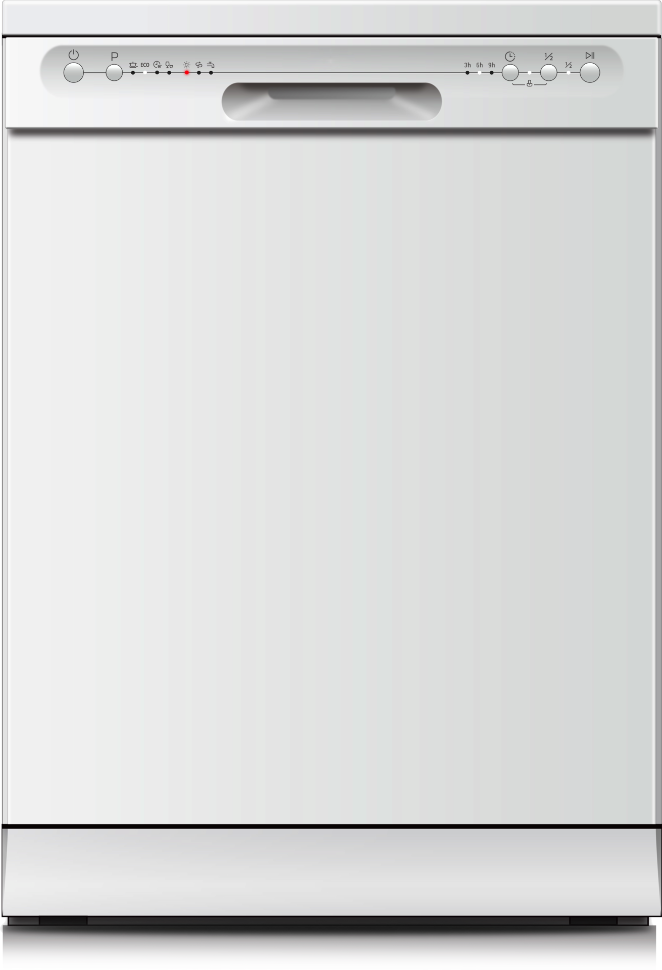 PKM Geschirrspüler GSP12-6E weiß B/H/T: ca. 60x85x60 cm