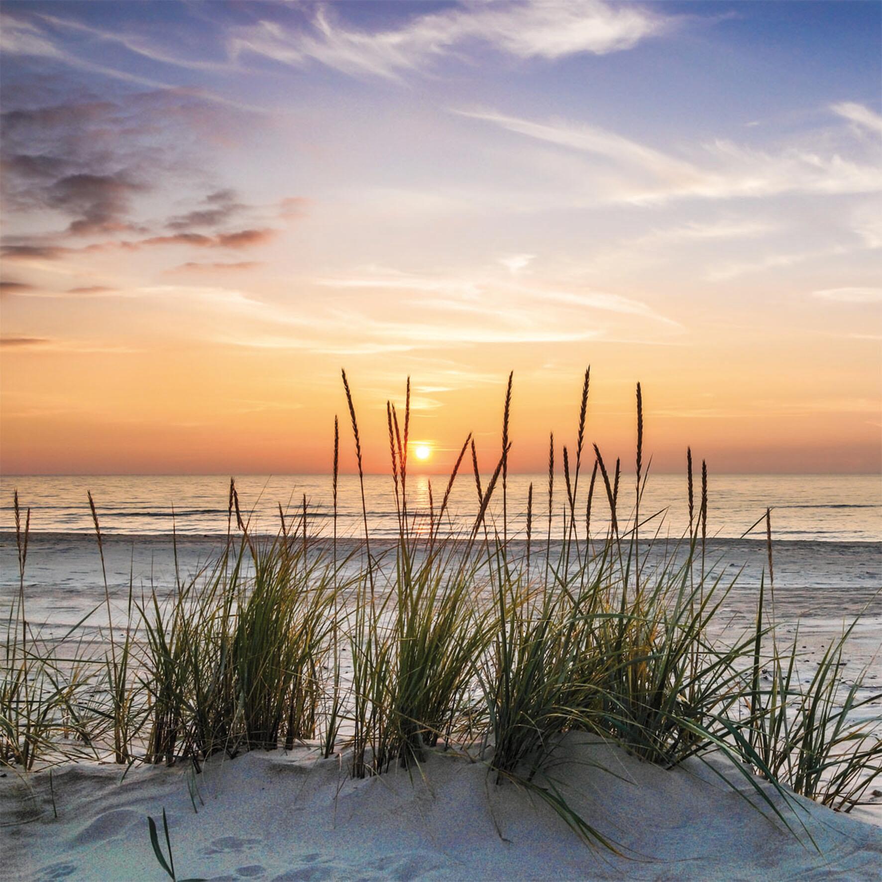 Bönninghoff Keilrahmenbild Strand B/L: ca. 35x35 cm