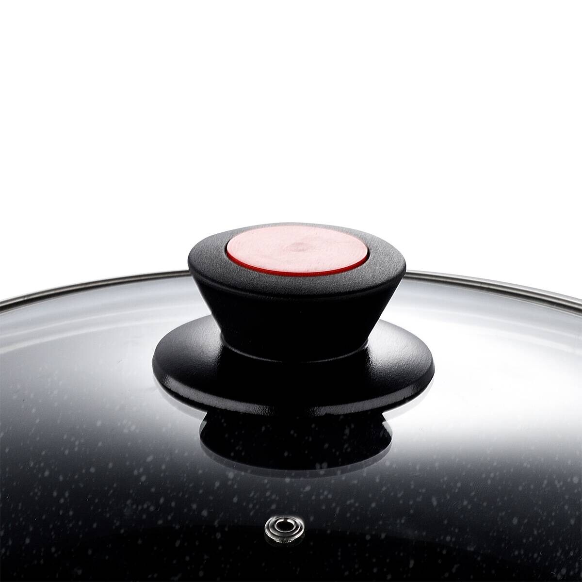 BERGNER Topfset Chroma schwarz Aluminium 2 tlg.