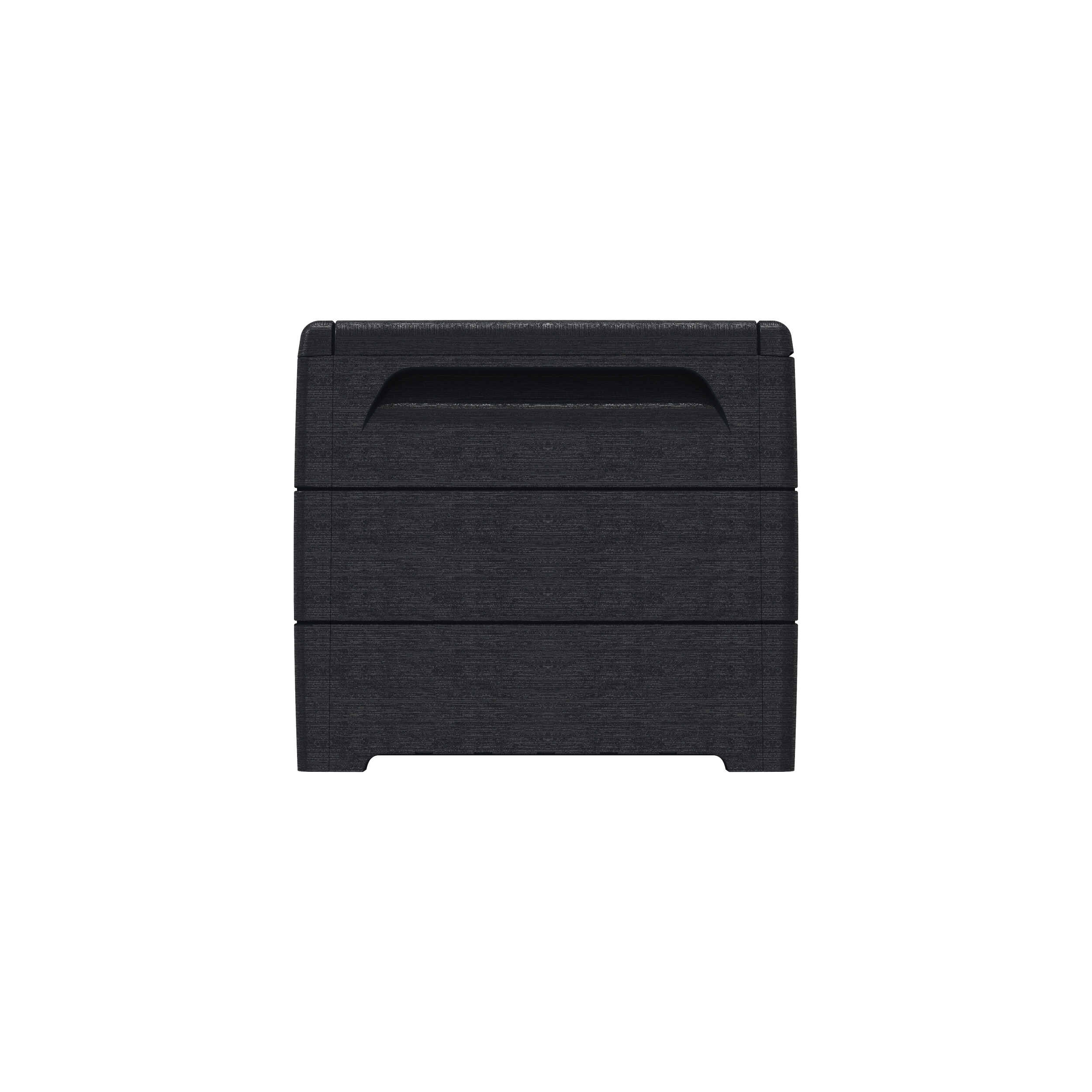 VCM Aufbewahrungsbox Durabox grau Kunststoff B/H/L: ca. 130x110x474 cm