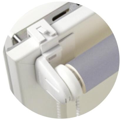 Sensation Klebe-/Klemmrollo weiß B/L: ca. 45x150 cm