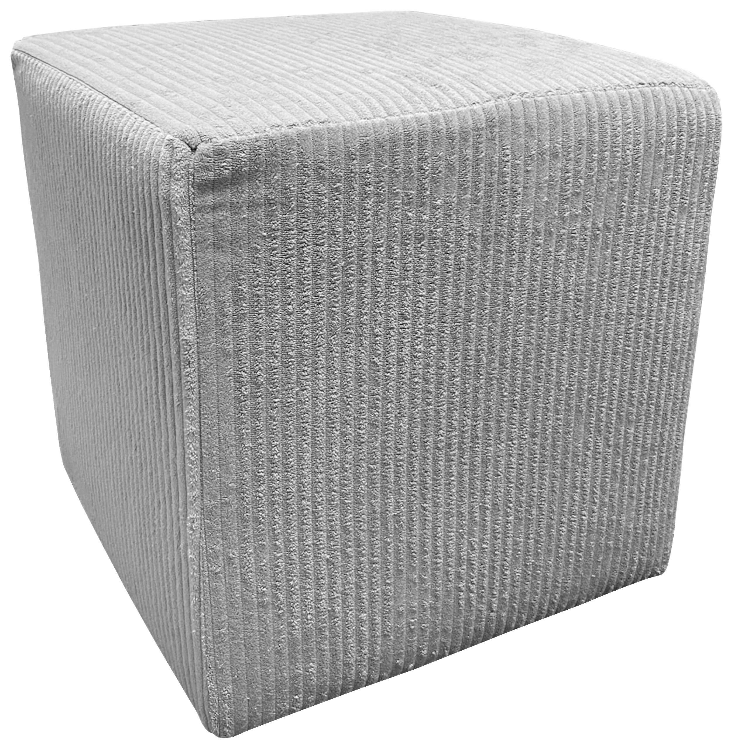 Hocker Tok Lagos grau schwarz Kunststoff Styropor Schaumstoff Kord B/H/T: ca. 45x42x45 cm Hocker Tok Lagos grau schwarz Kunststoff Styropor Schaumstoff Kord B/H/T: ca. 45x42x45 cm