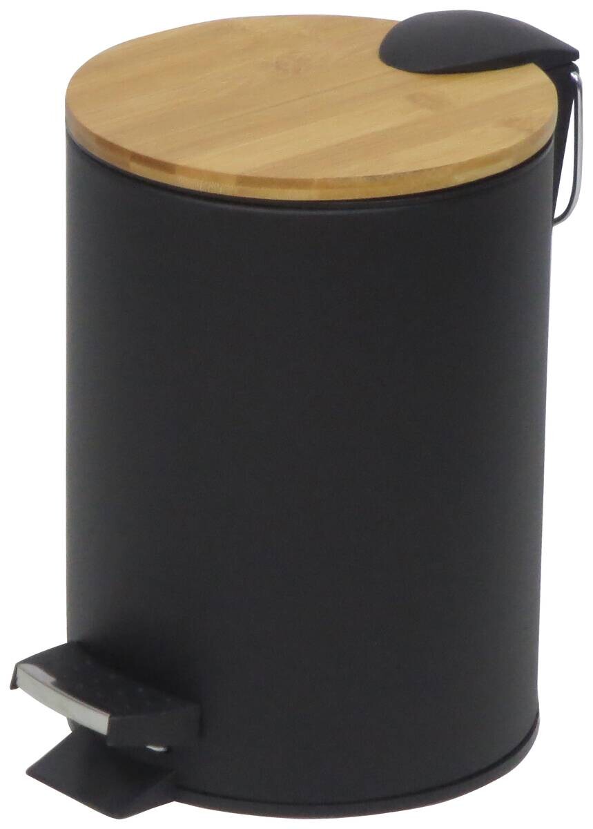 Kosmetikeimer schwarz Metall ca. 3 l Kosmetikeimer schwarz Metall ca. 3 l