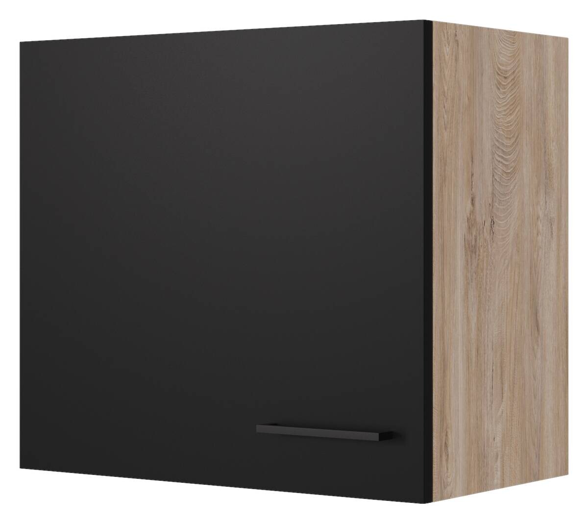 Hängeschrank Capri schwarz matt B/H/T: ca. 60x54,8x32 cm