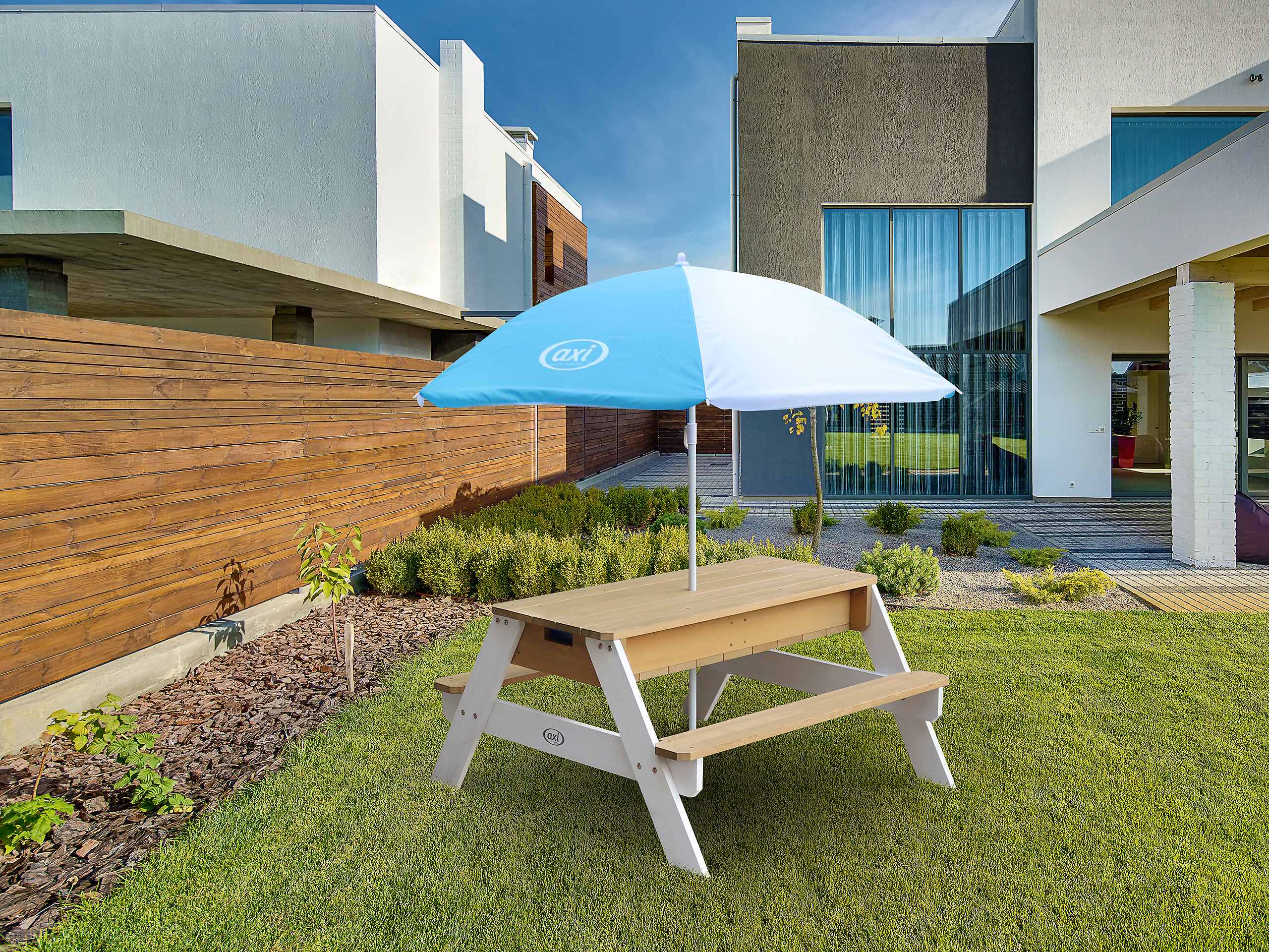 AXI Sand & Wassertisch Nick braun B/H/L: ca. 98x49x95 cm