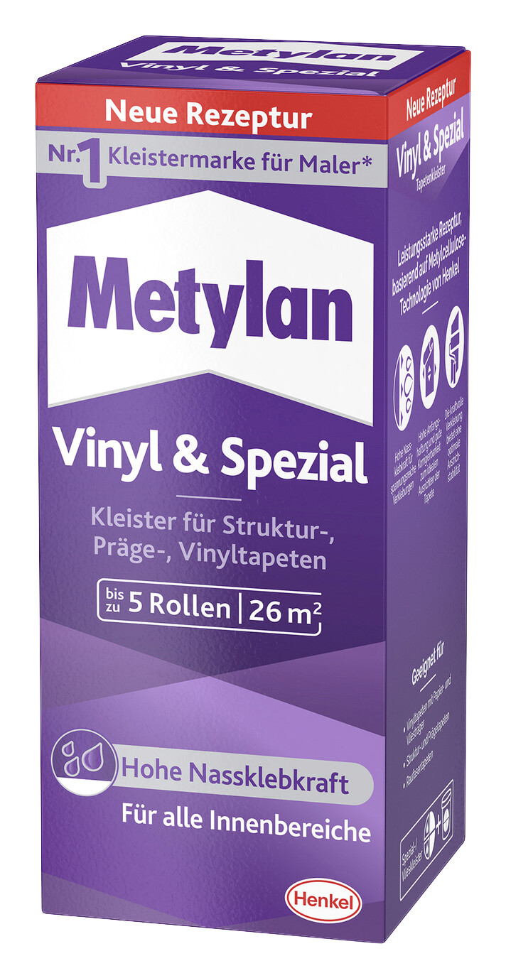 Metylan Tapetenkleister Vinyl & Spezial ca. 0,18 kg
