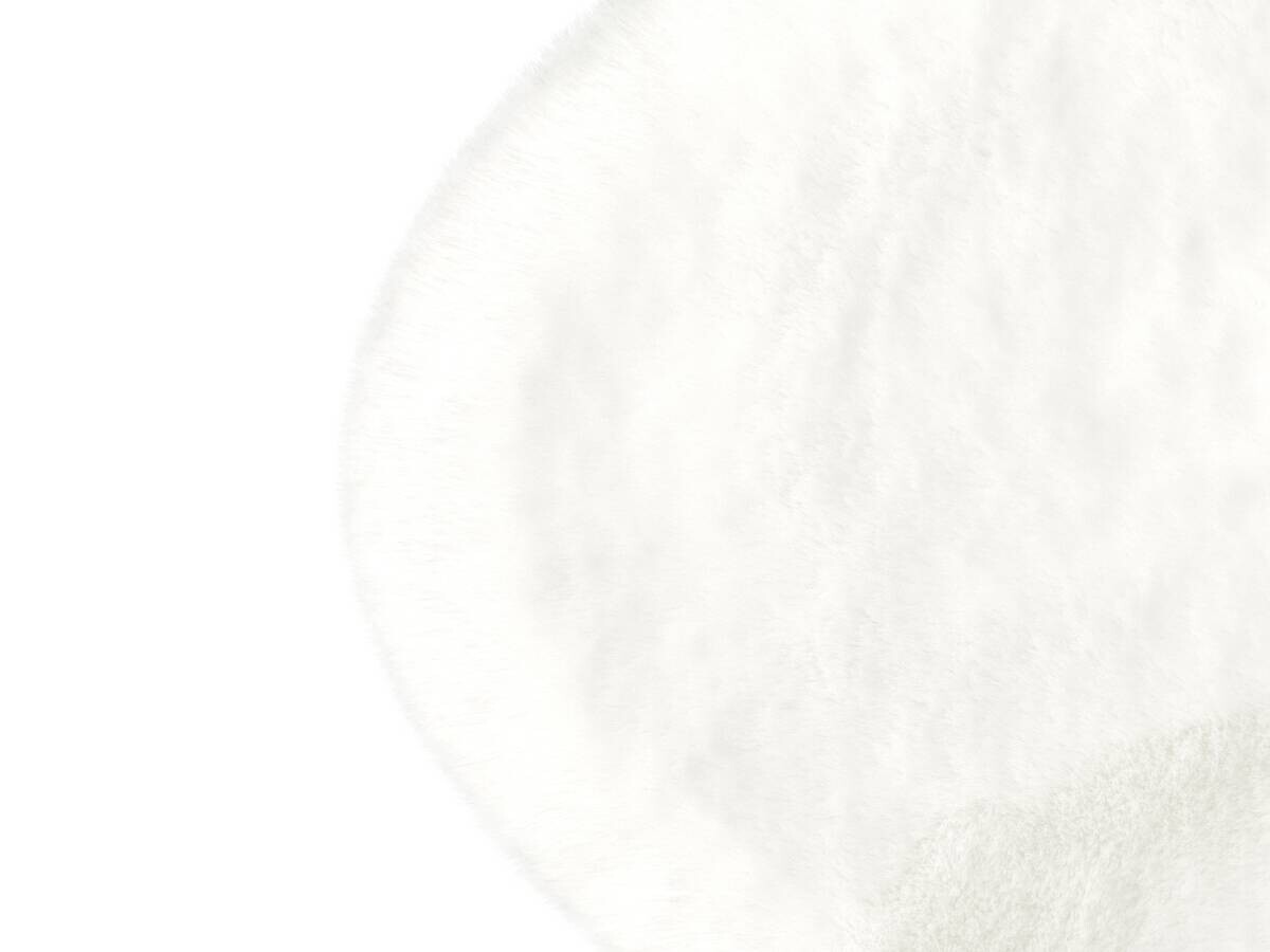 Fellimitat Moya weiß B/L: ca. 40x57 cm