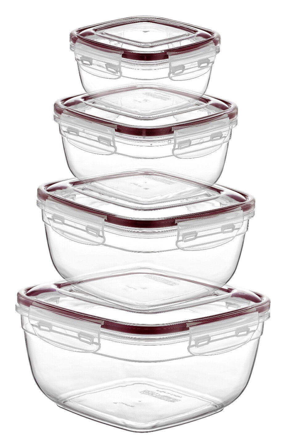 MICHELINO Frischhaltedosenset rot MICHELINO Frischhaltedosenset rot