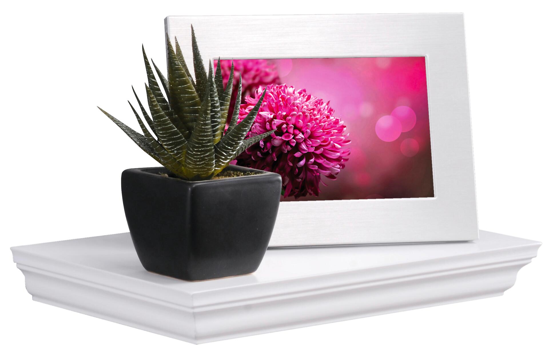 Wandboard Landwood 30 weiß B/T/S: ca. 30x19,5x3,8 cm