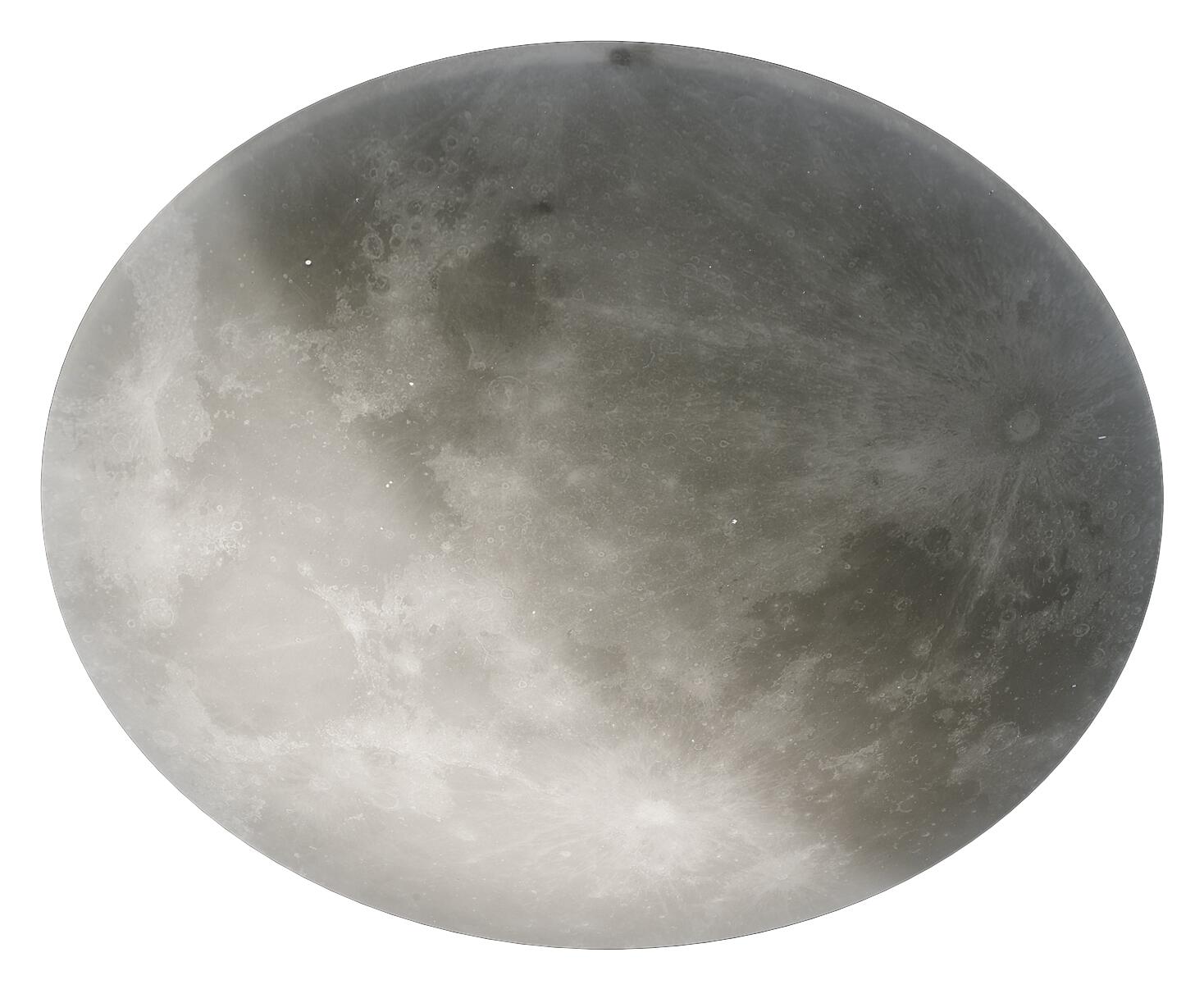 TRIO Deckenleuchte Lunar weiß Acryl H/D: ca. 12x60 cm