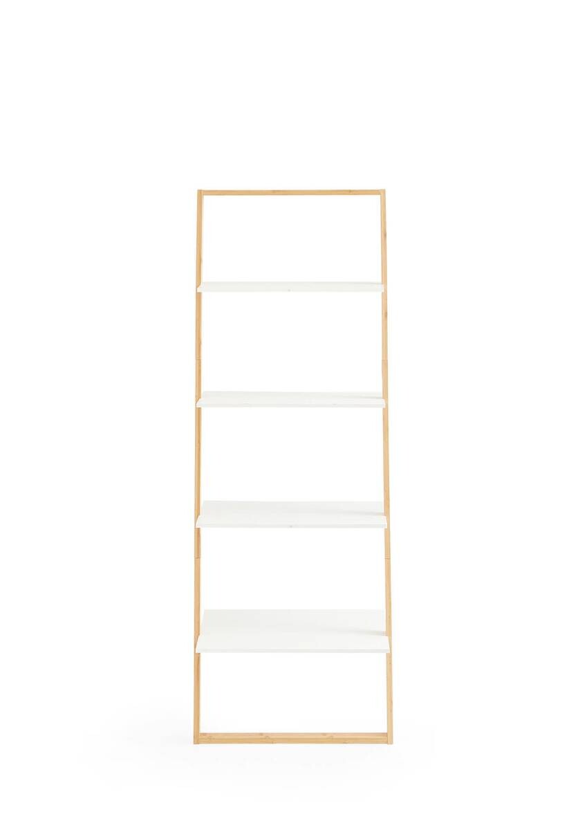 Regal natur weiß B/H/T: ca. 61x164x37 cm