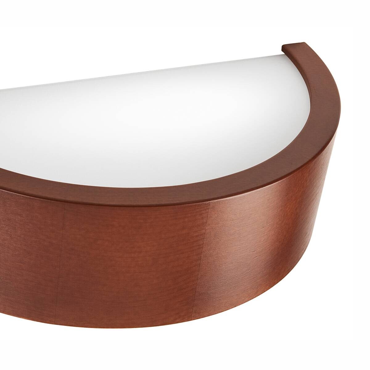 Lamkur Wandleuchte rustikal Glas Holz B/H/L: ca. 20x14x30 cm E27 1 Brennstellen