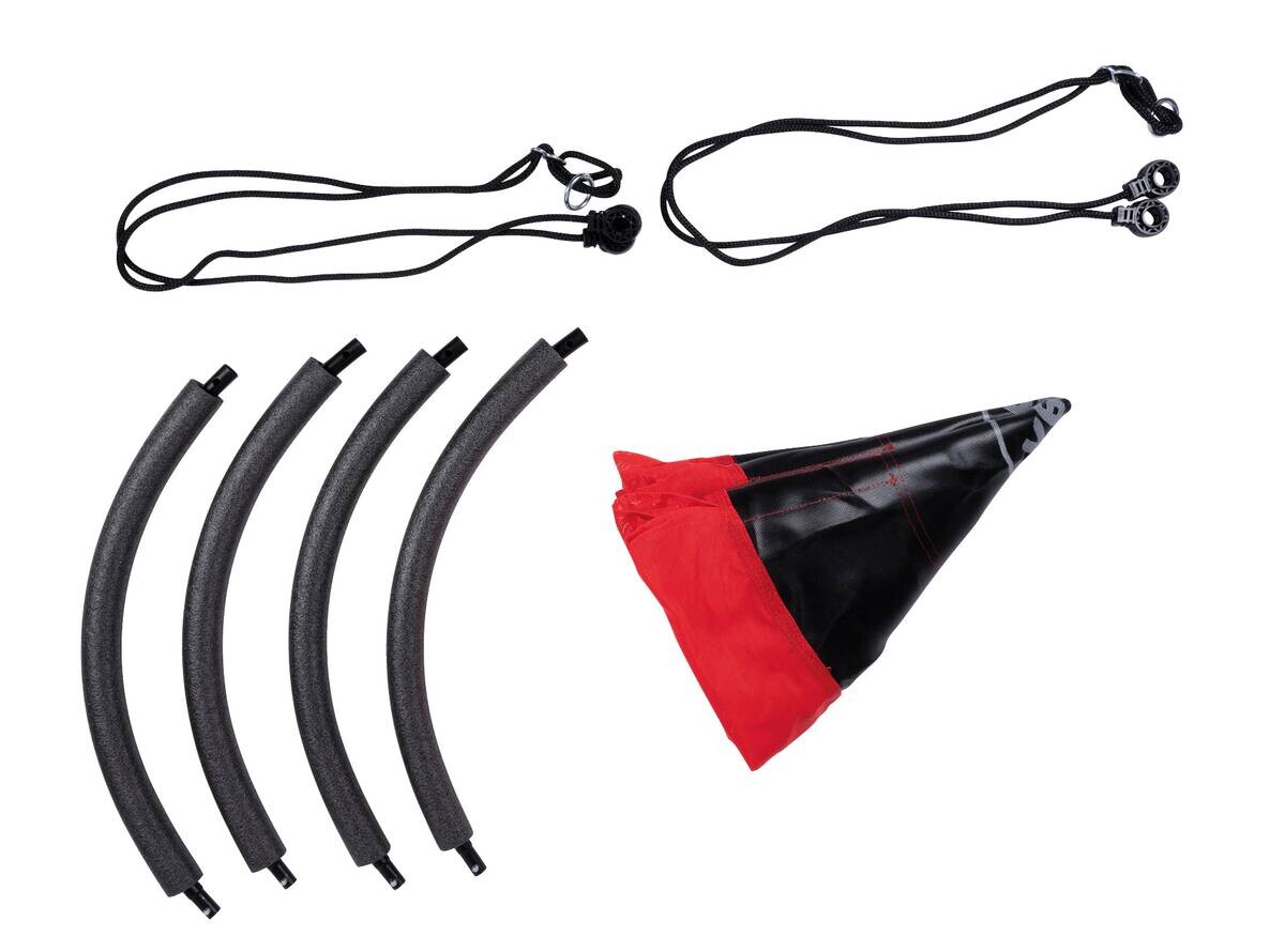 Nestschaukel rot B/H/L: ca. 110x5,5x110 cm