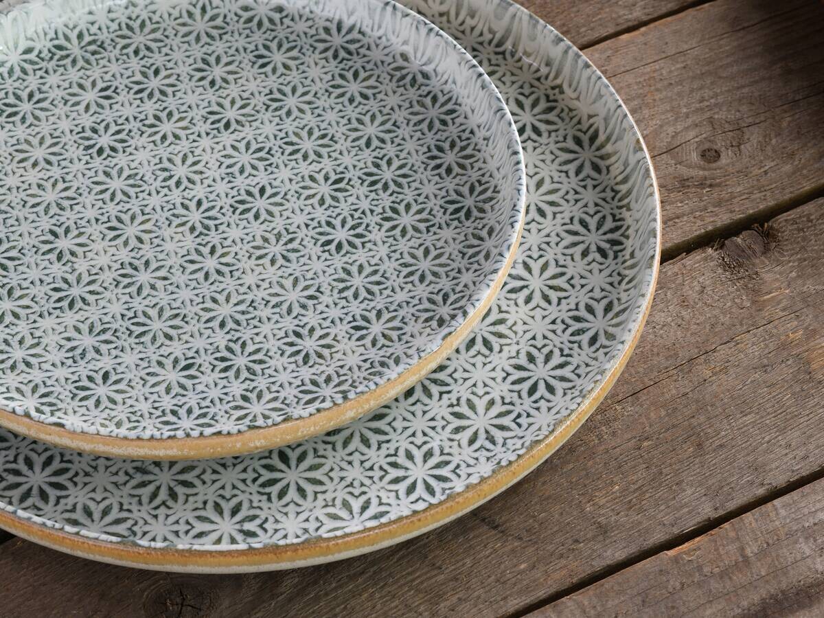 CreaTable Tafelservice Uno Emiliana grau Steinzeug 12 tlg.