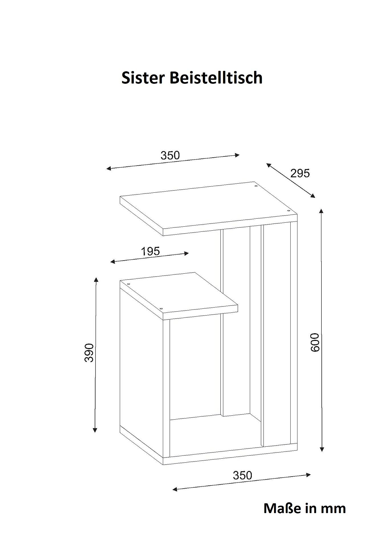 Beistelltisch Bendir Marmoroptik glänzend B/H/T: ca. 35x60x29,5 cm Beistelltisch Bendir Marmoroptik glänzend B/H/T: ca. 35x60x29,5 cm