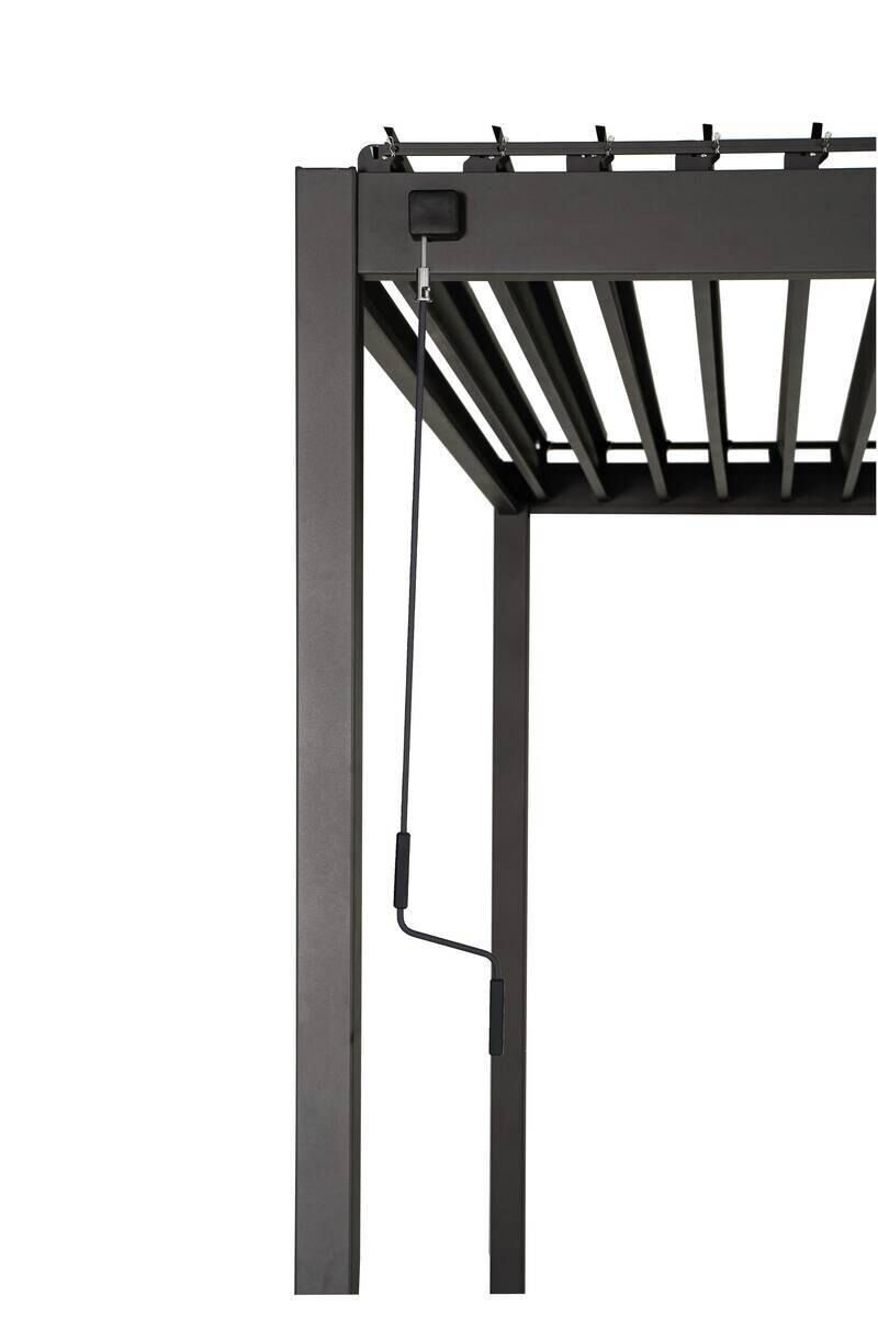 Mirador Pergola Basic anthrazit Aluminium B/H/L: ca. 360x240x300 cm