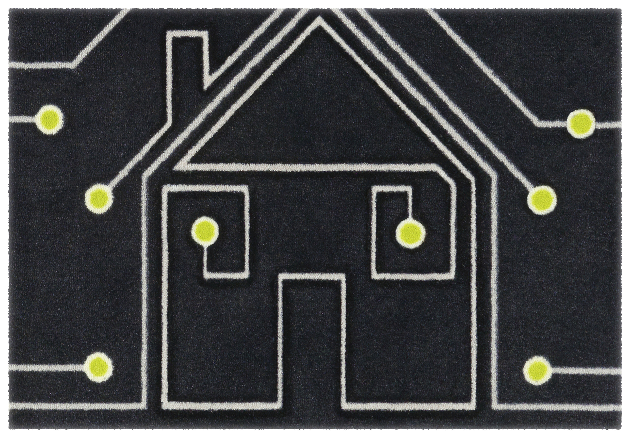 Arte Espina Kurzflorteppich Living Mat 60 anthrazit B/L: ca. 64x168 cm