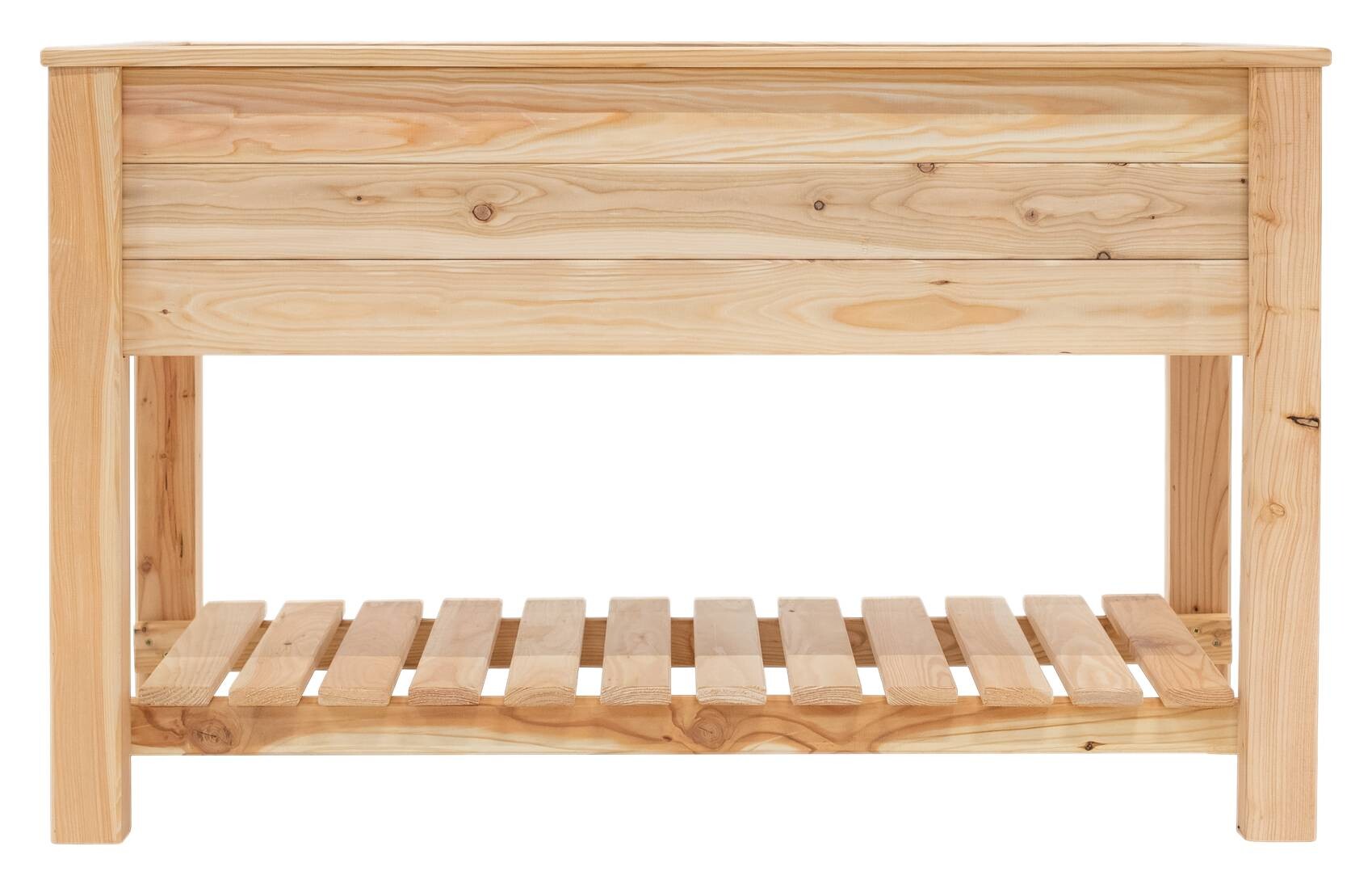 Westmann Stelzenhochbeet natur Holz B/H/T: ca. 120x75x65 cm