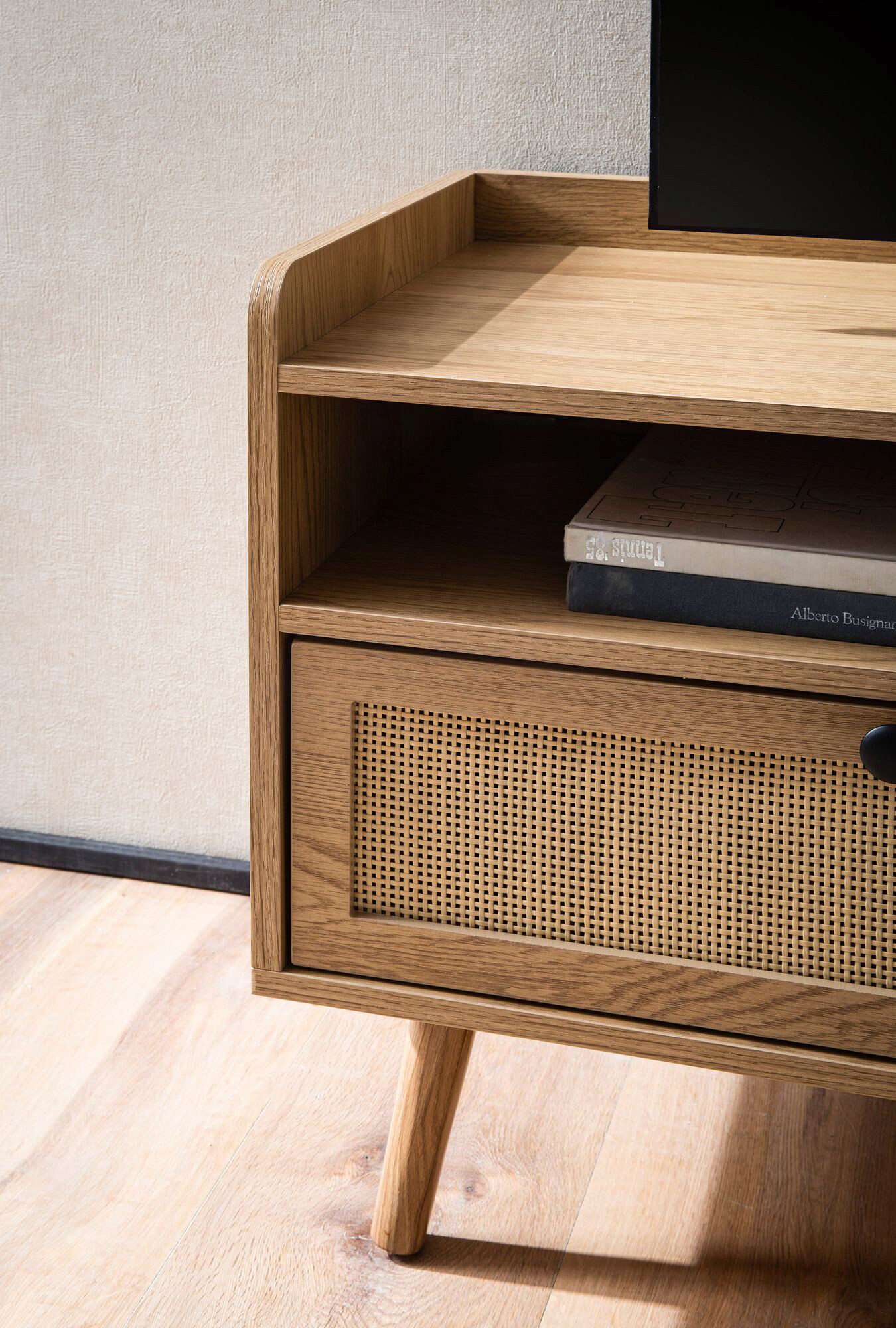 Lowboard Eiche Optik B/H/T: ca. 120x56x39 cm