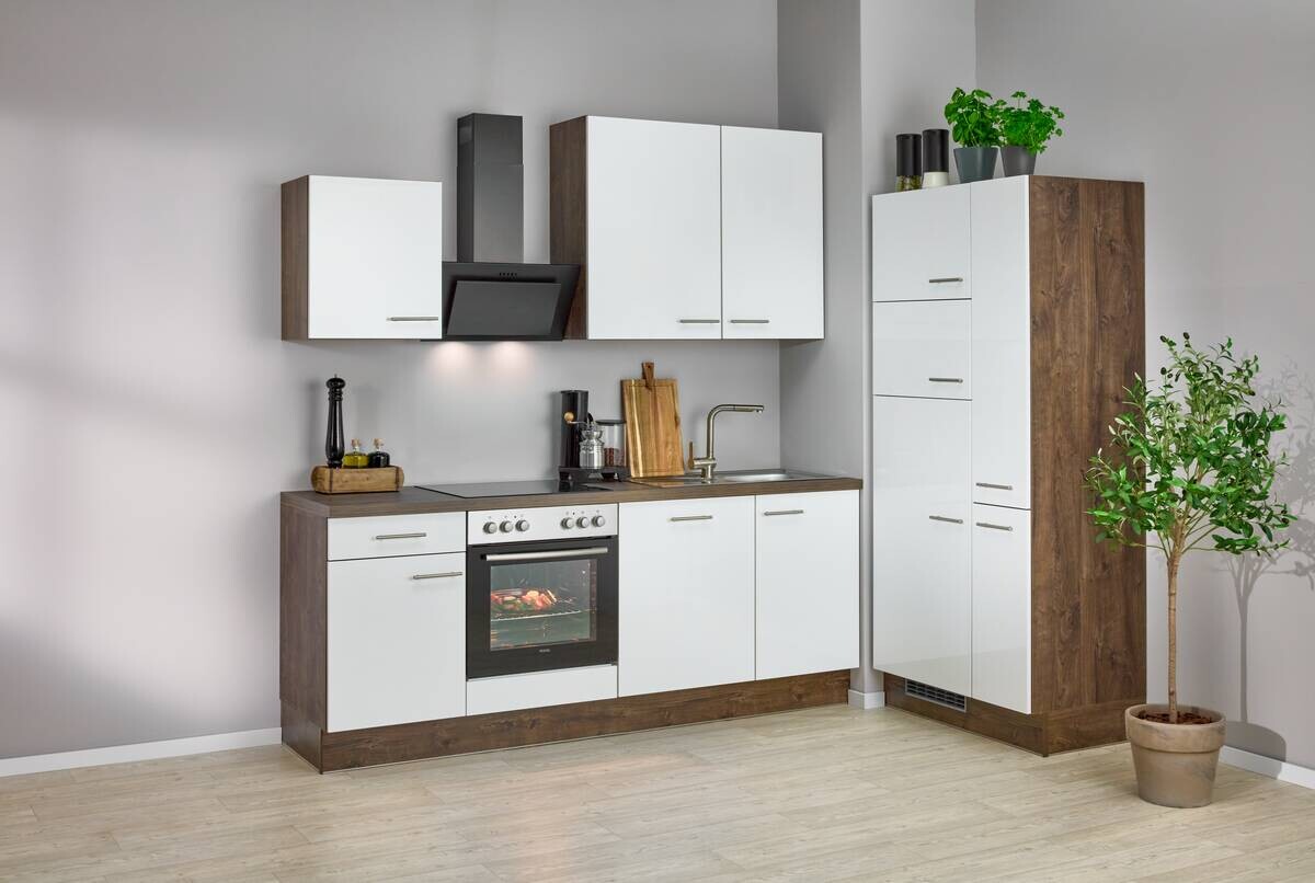 Impuls Küchenblock IP4050 weiß Hochglanz B/T: ca. 310x60 cm