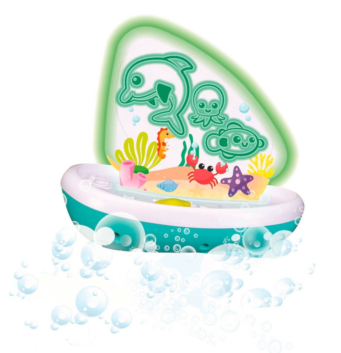 BBJunior Badespielzeug Splash 'n Play Light Up Segelboot B/H/L: ca. 8,2x8,2x15 cm