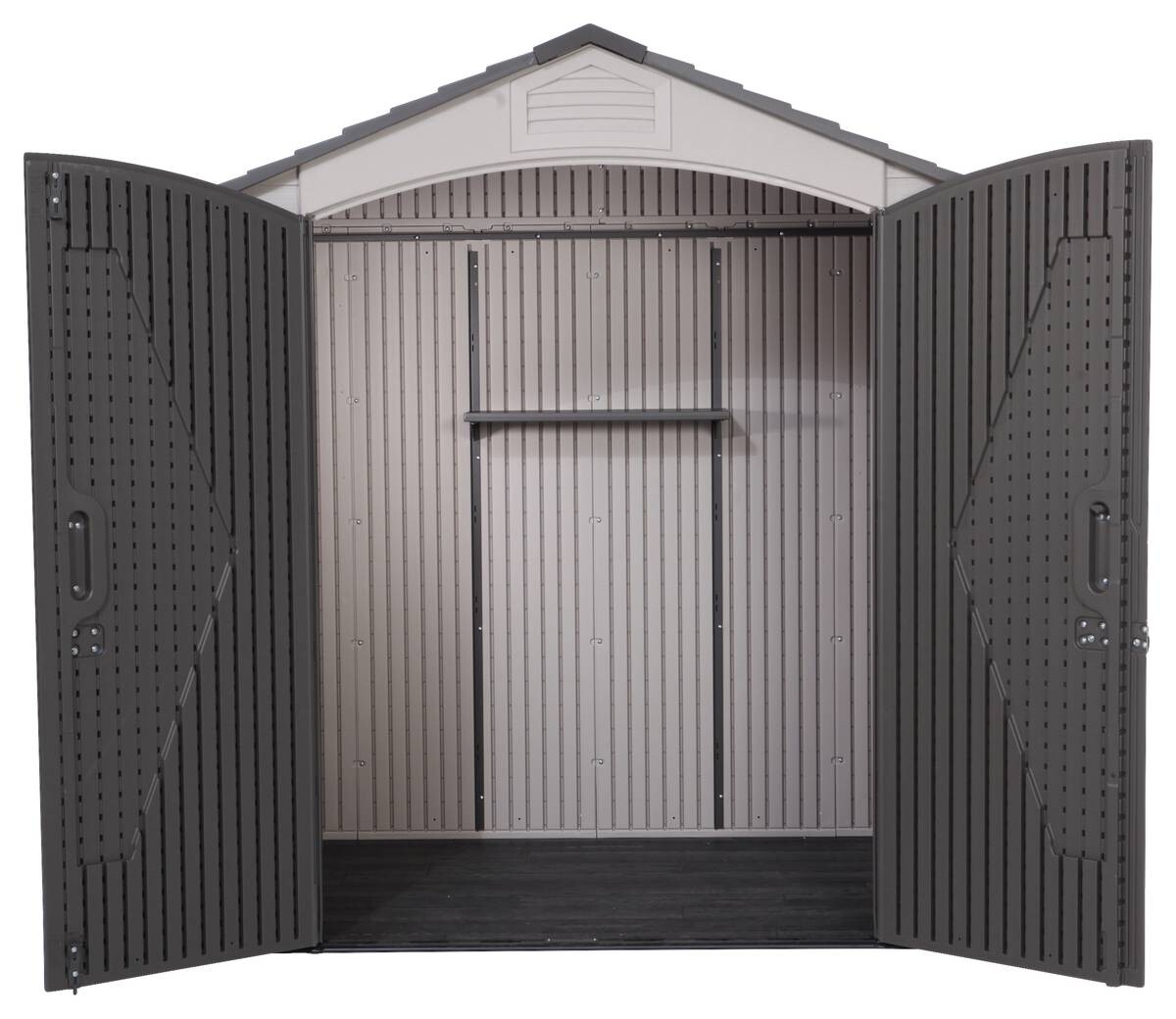 Lifetime Gartenhaus Starlet Lichtgrau B/H/L: ca. 215x228x143 cm