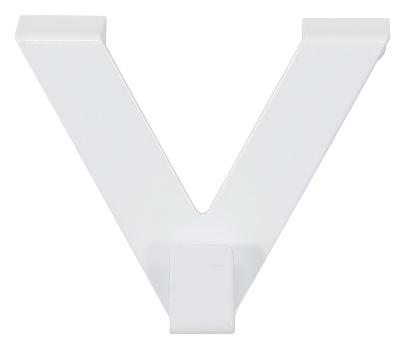 POCOline V-Haken weiß 2 Packstücke