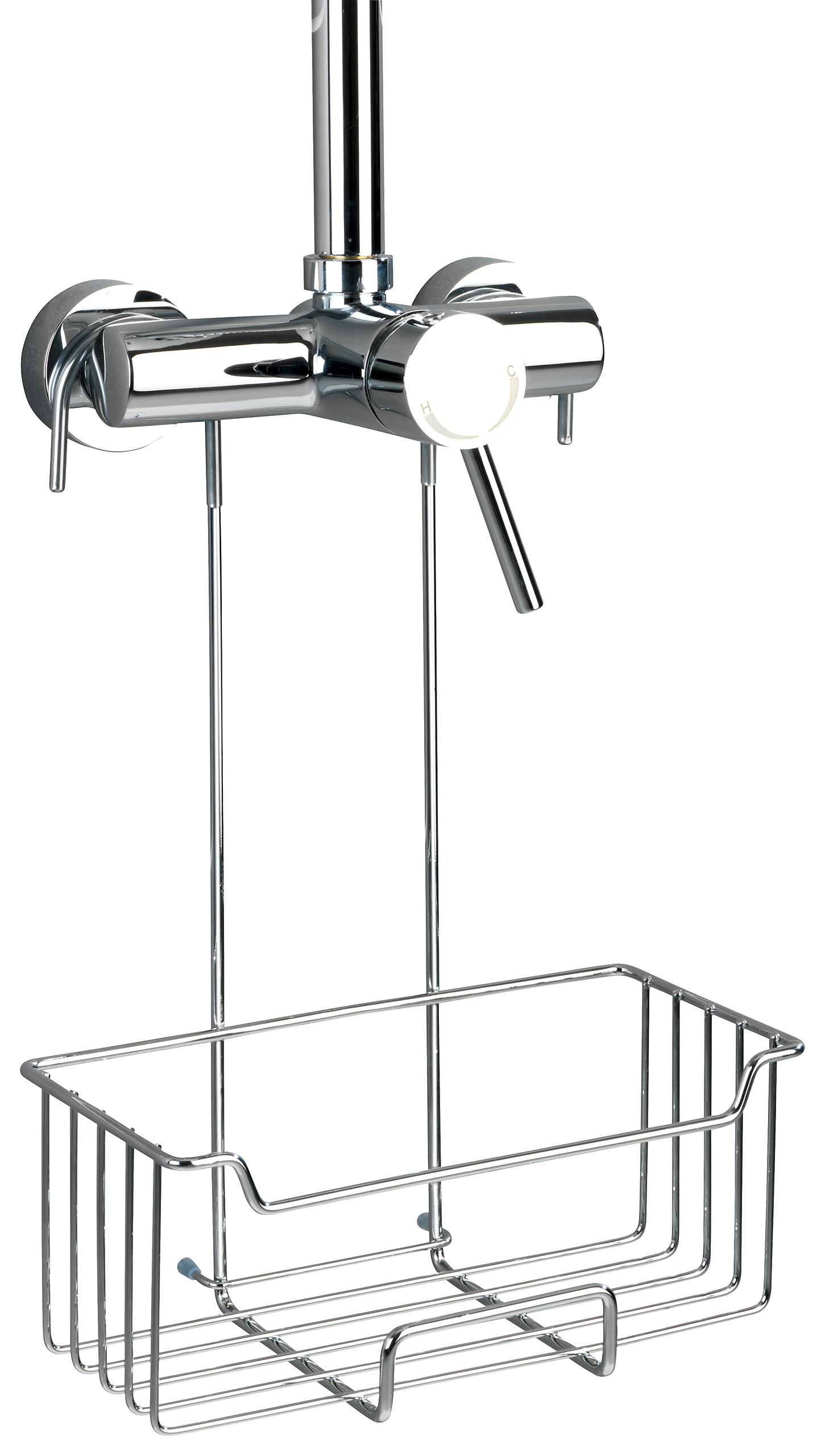 WENKO Dusch-Caddy Milo Edelstahl