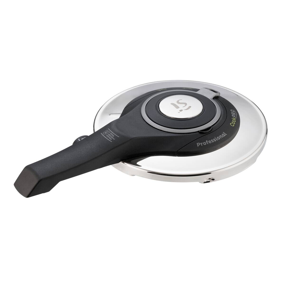 SAN IGNACIO Schnellkochtopf PRO silber Edelstahl D: ca. 22 cm