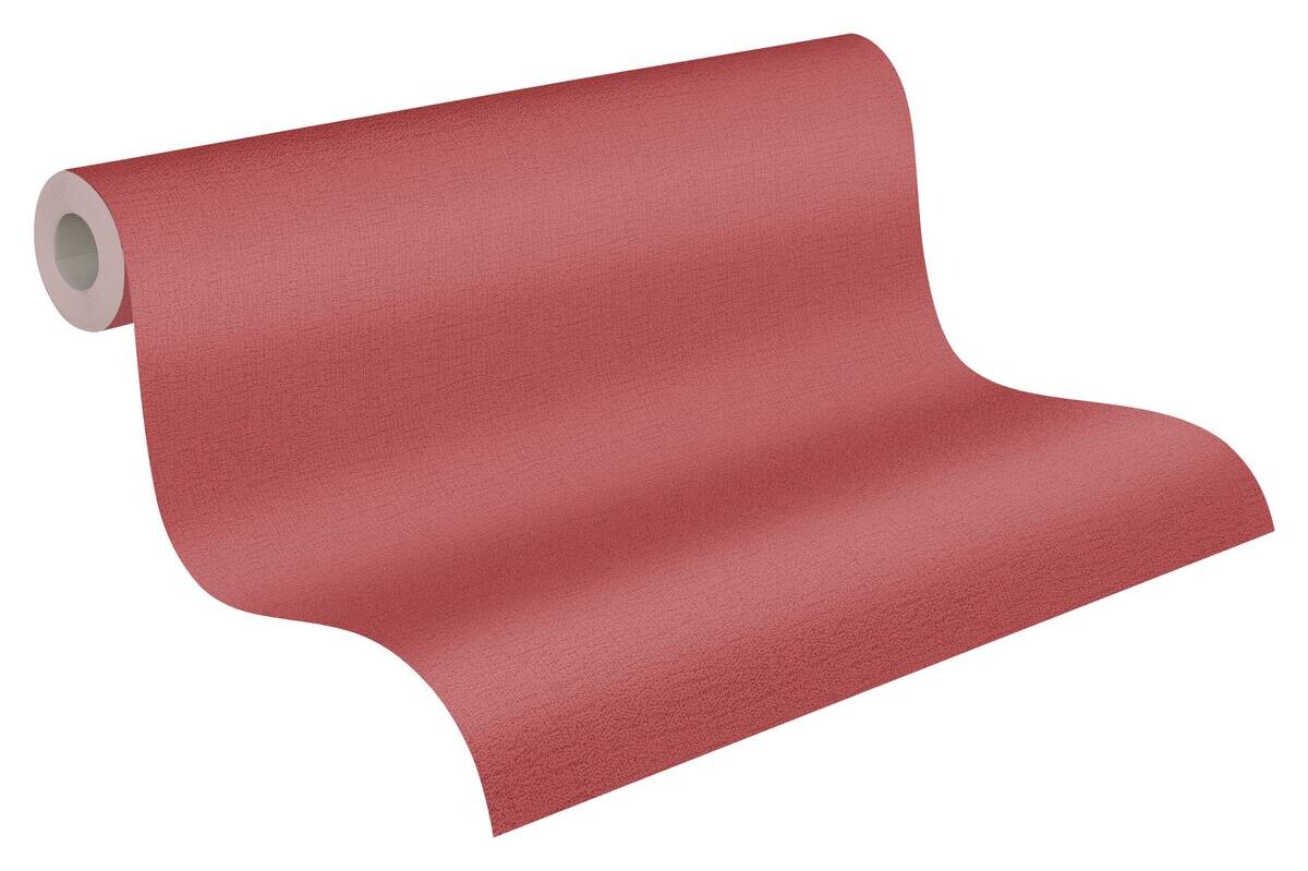 A.S.Creation Vliestapete Attractive Uni rot B/L: ca. 53x1005 cm