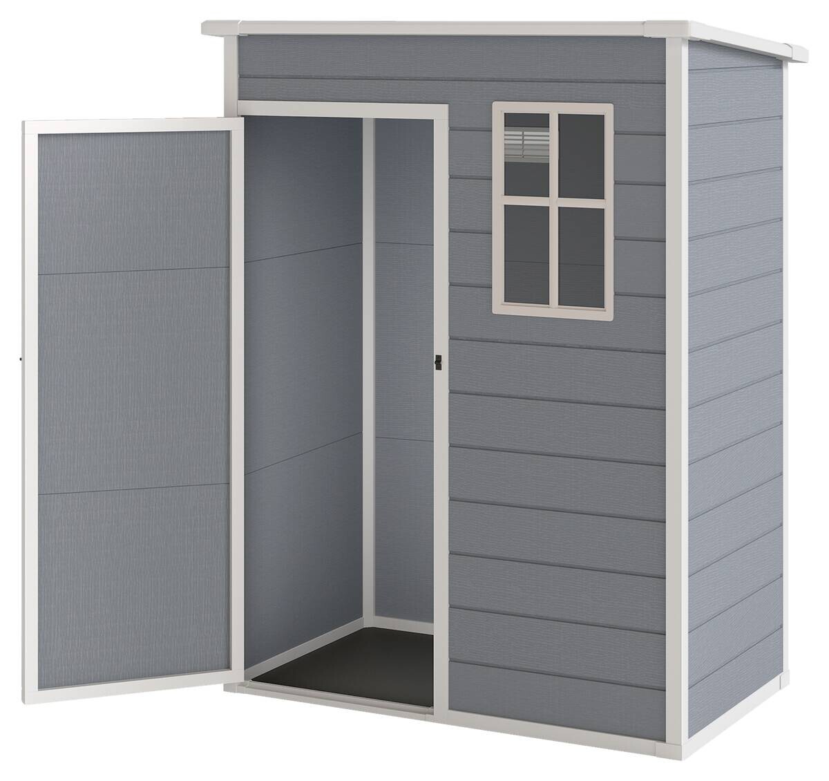Outsunny Gerätehaus grau B/H/L: ca. 92x193x151 cm