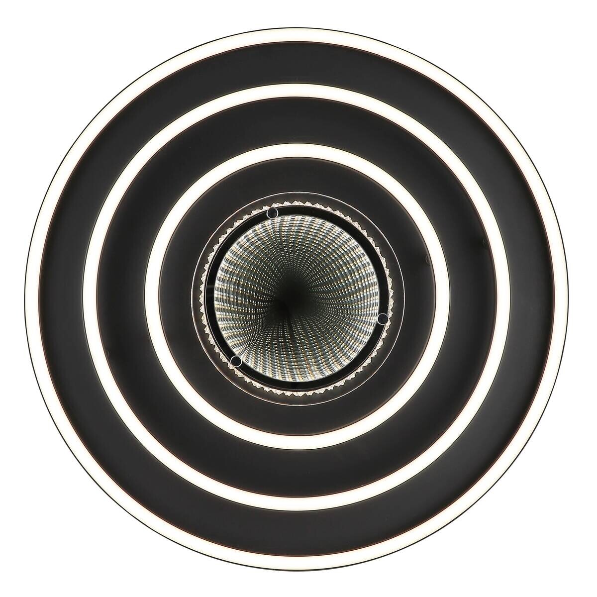 GLOBO Deckenleuchte mattschwarz Metall Aluminium H/D: ca. 10,8x51,1 cm 1 Brennstellen