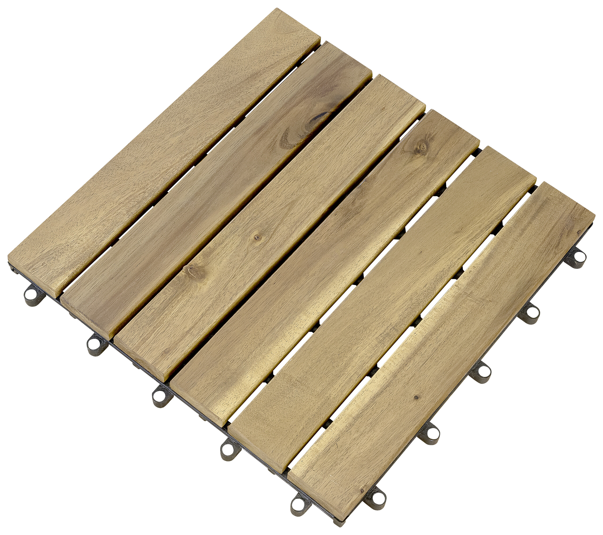 POCOline Terrassenfliese Akazie Akazie B/L: ca. 30x30 cm