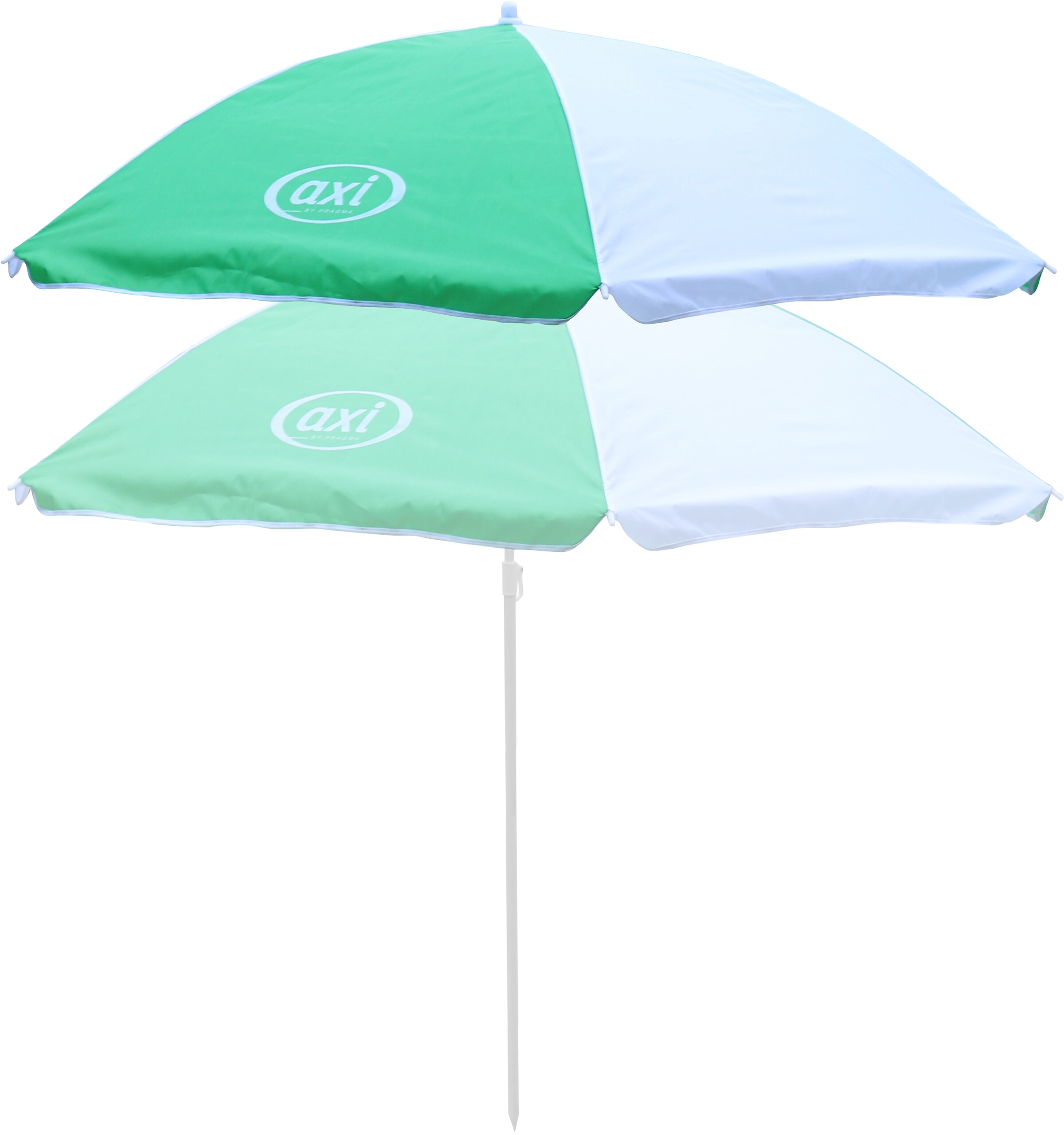 AXI Sonnenschirm grün Kunststoff H/D: ca. 175x125 cm