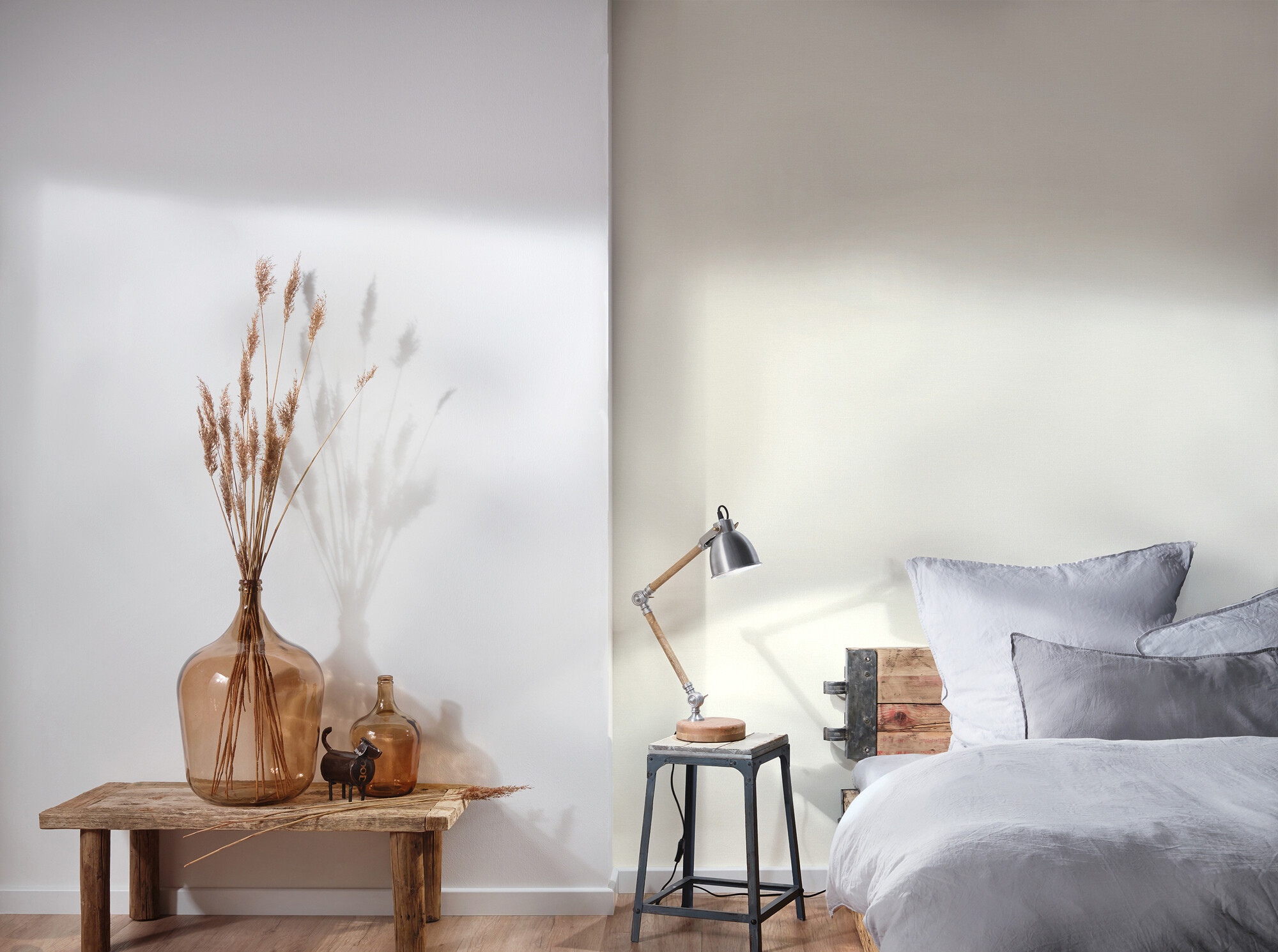 A.S.Creation Vliestapete weiß B/H/D: ca. 53x1005x8,3 cm