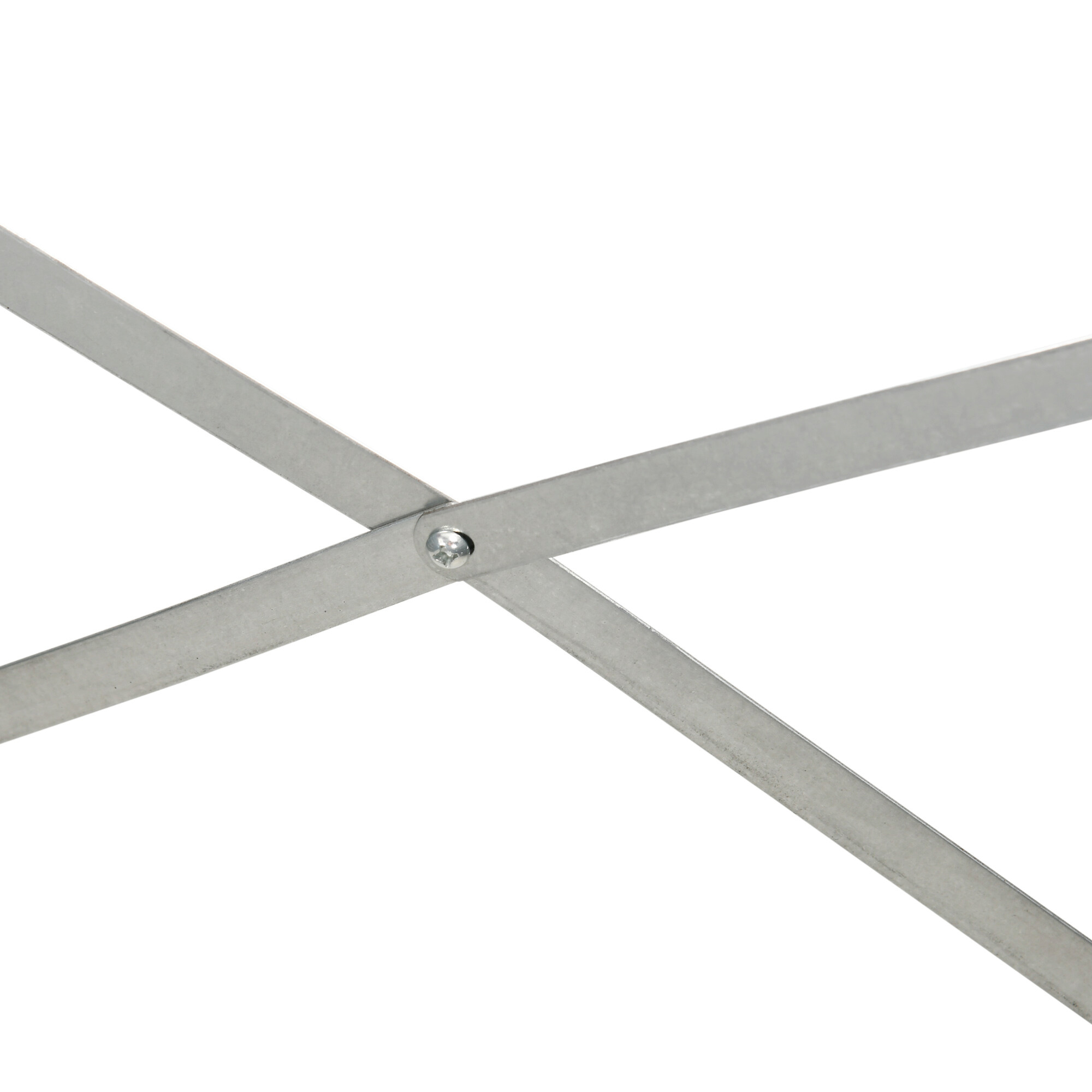 Outsunny Hochbeet hellgrau Stahl B/H/L: ca. 90x59x180 cm