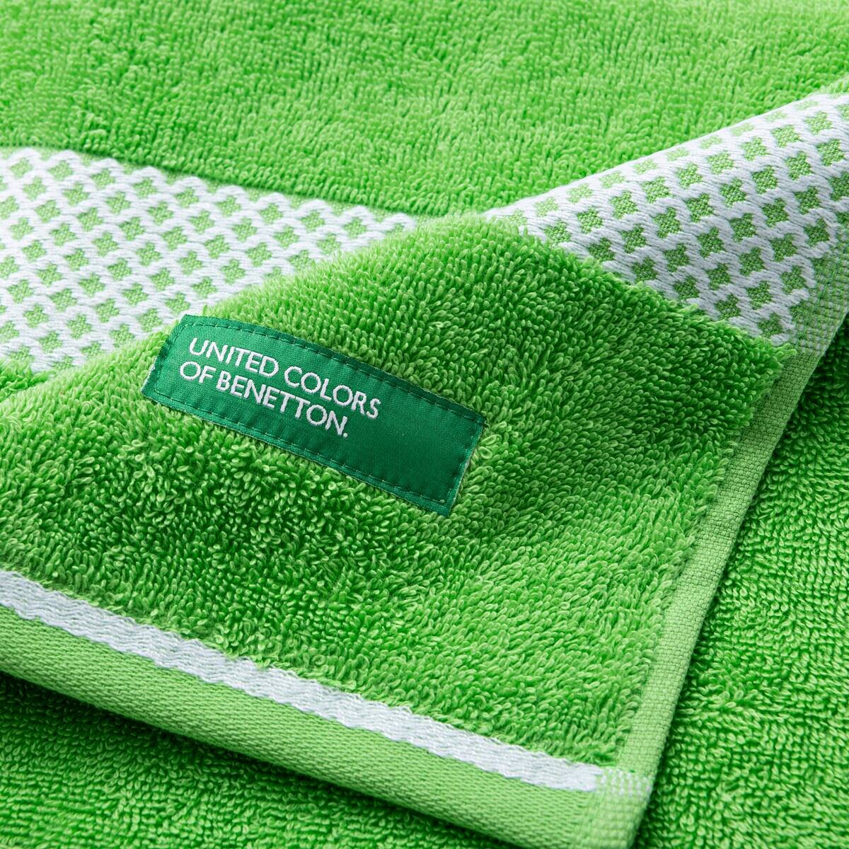 BENETTON Handtuch SUMMER grün Baumwolle B/L: ca. 50x90 cm