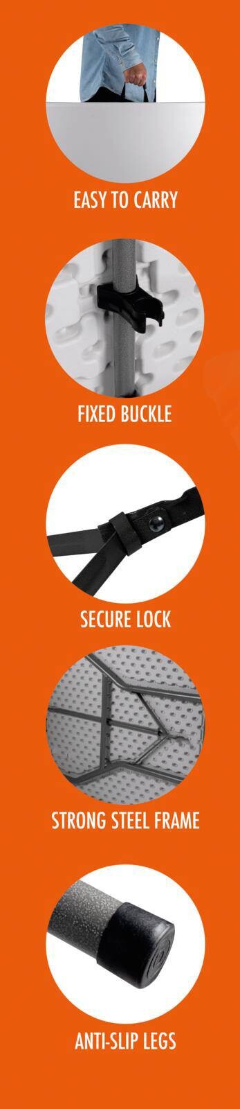 Tisch weiß Kunststoff