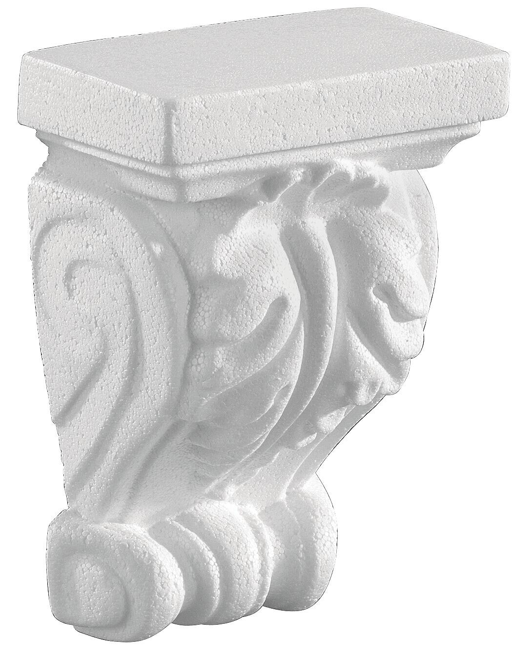 Konsole weiß B/L: ca. 12x17 cm