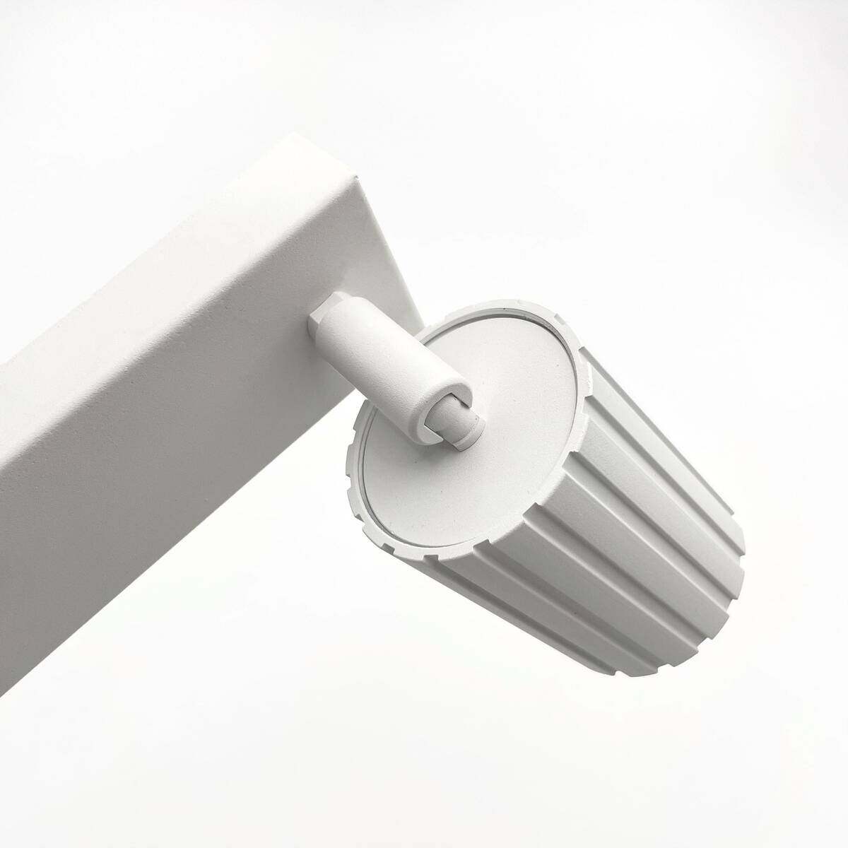 Lamkur Strahler Prisma weiß Stahl B/H/L: ca. 6,5x16,5x45 cm 3 Brennstellen